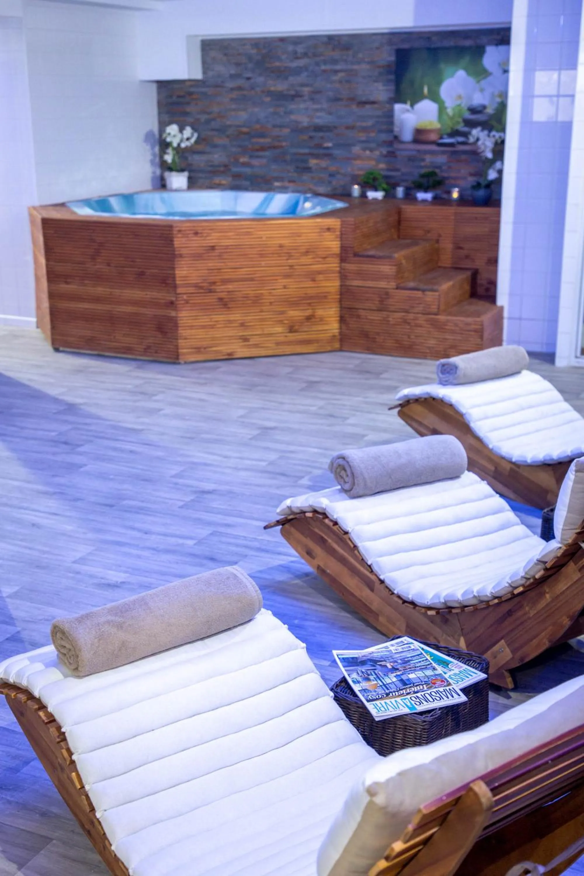 Sauna in Les Pins Blancs en Provence