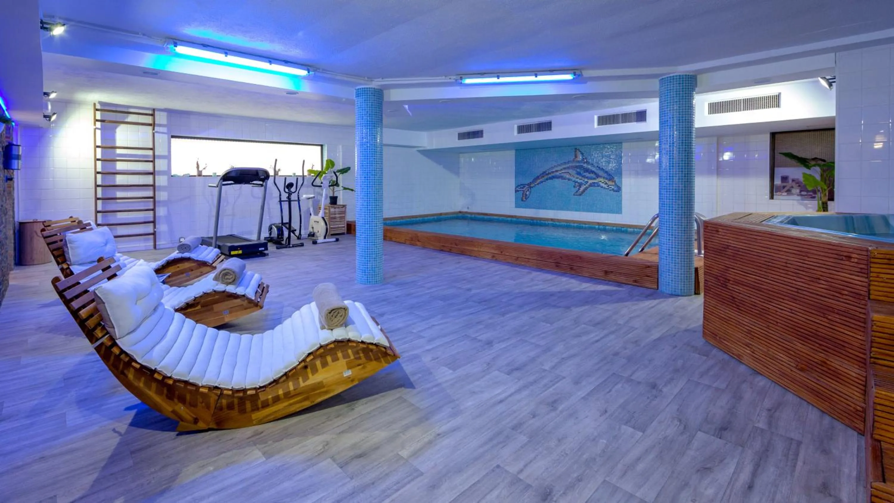 Sauna in Les Pins Blancs en Provence