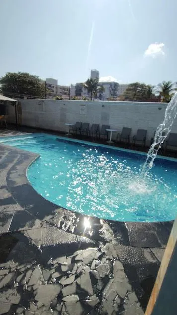 Pool view in Hotel Pousada Iracemar - Piscina Aquecida