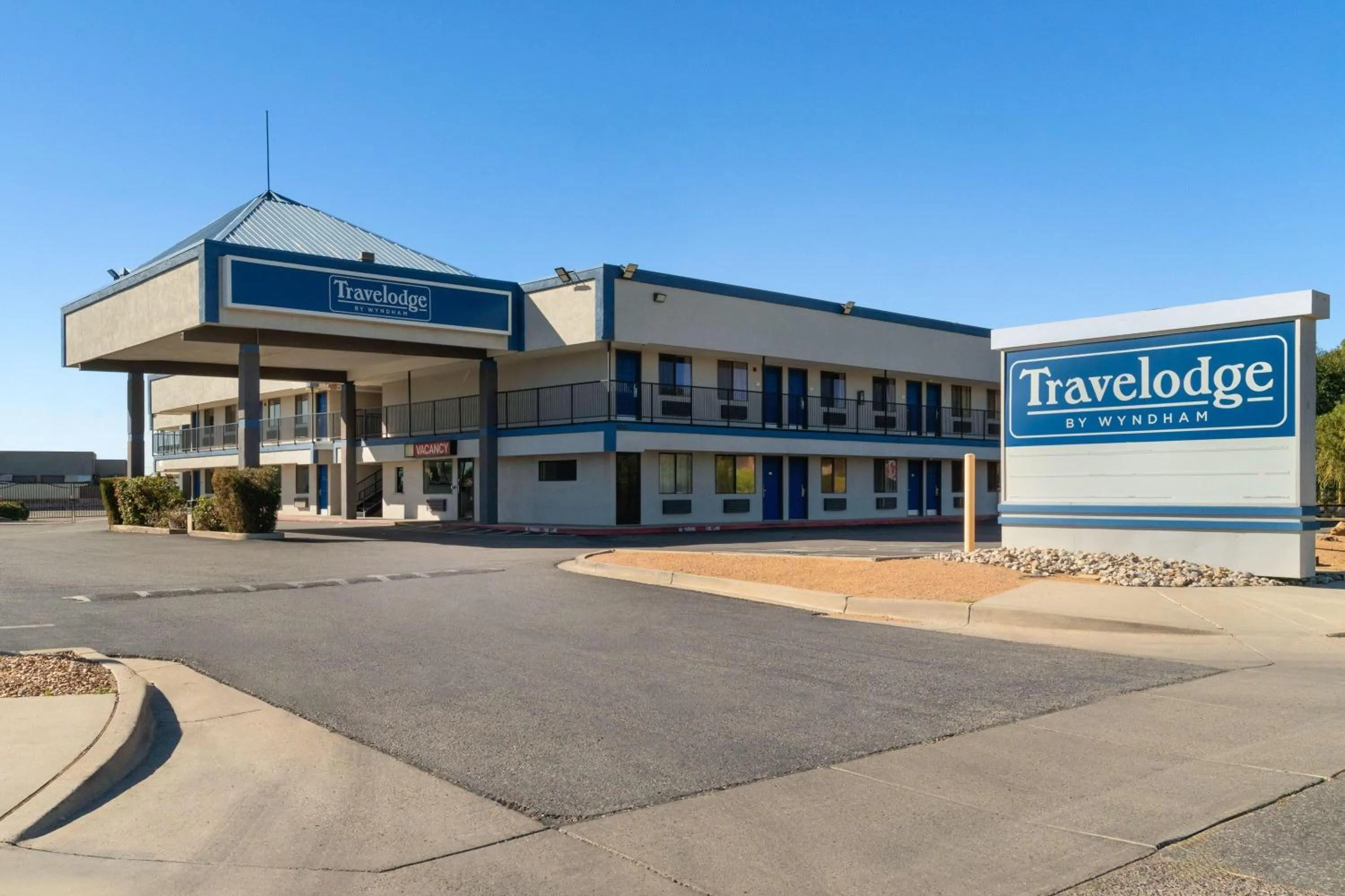 Property building in Travelodge by Wyndham Albuquerque West