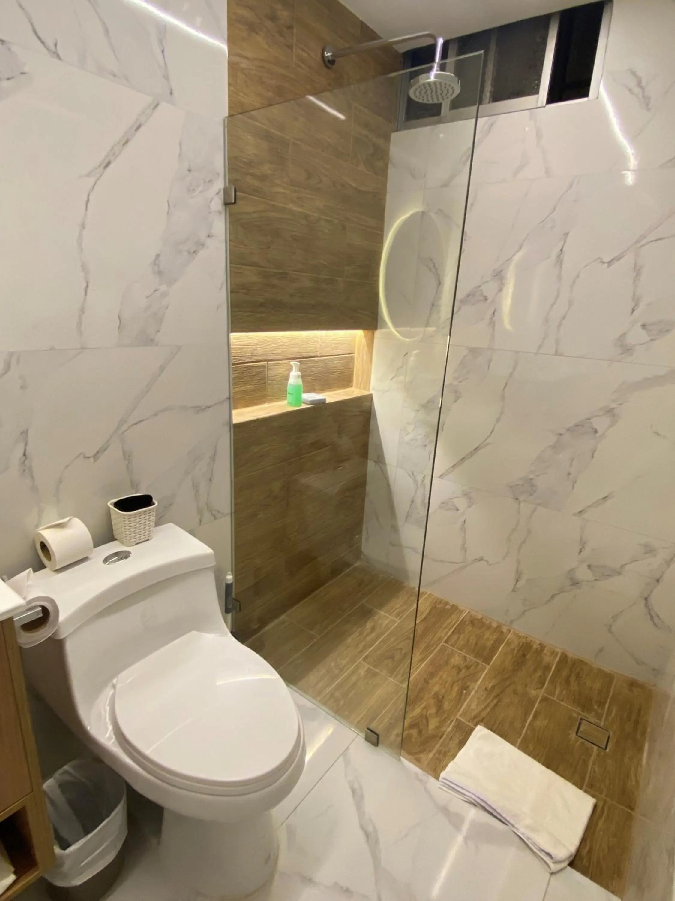 Shower in Suites Metropoli