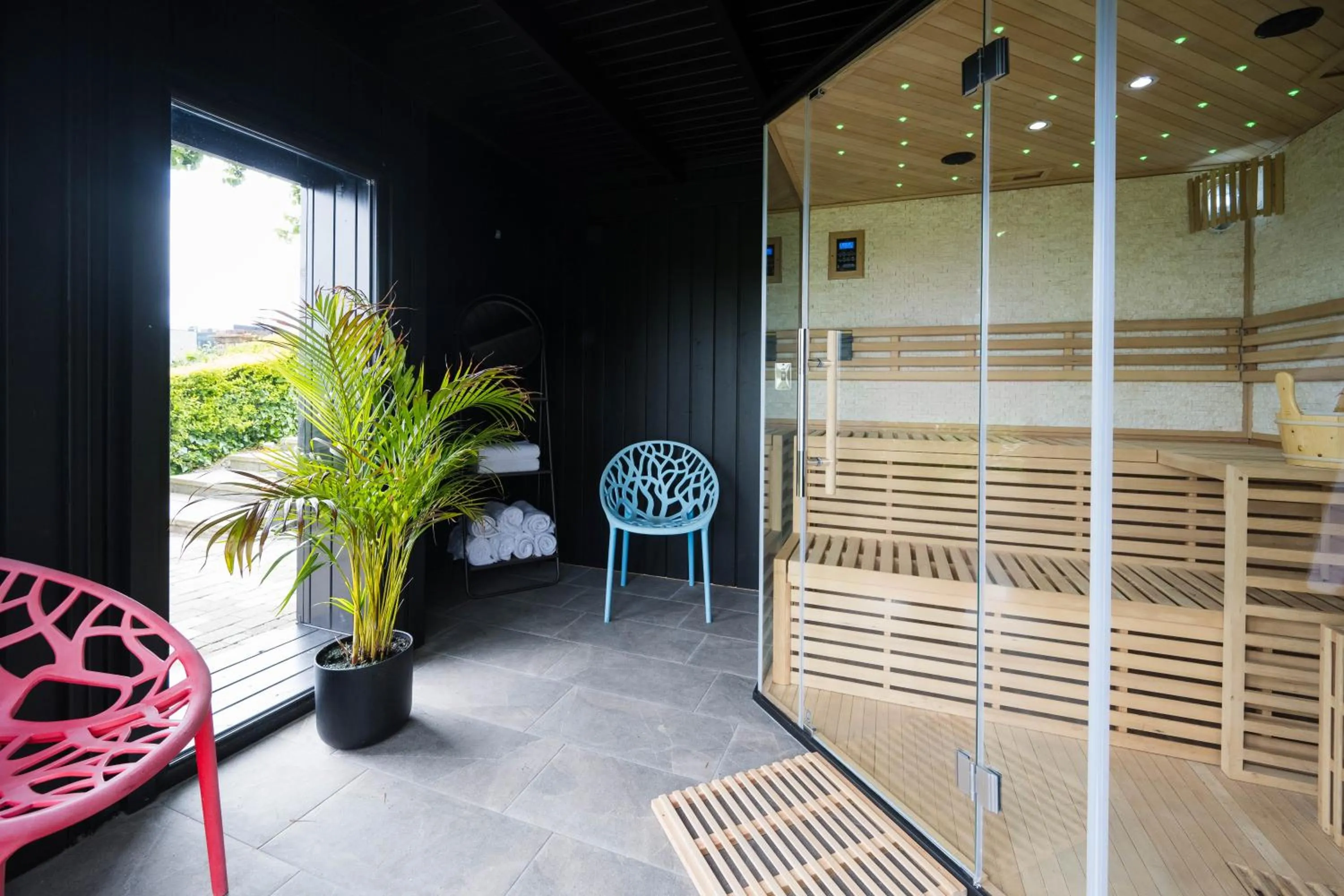 Sauna in Gabriel House Guesthouse