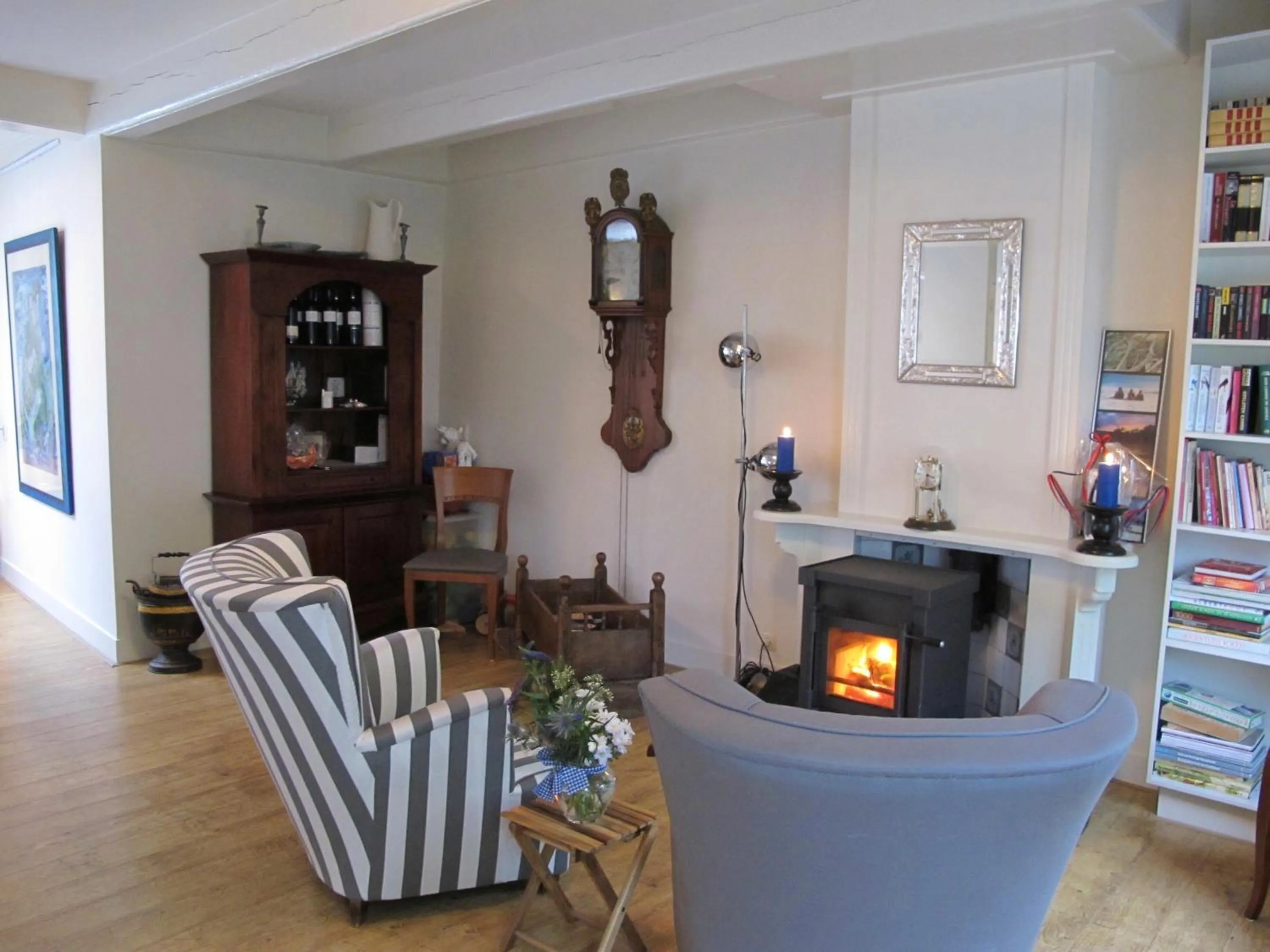 Living room in De Thuiskamer in Grou als B&B of Vakantiehuis