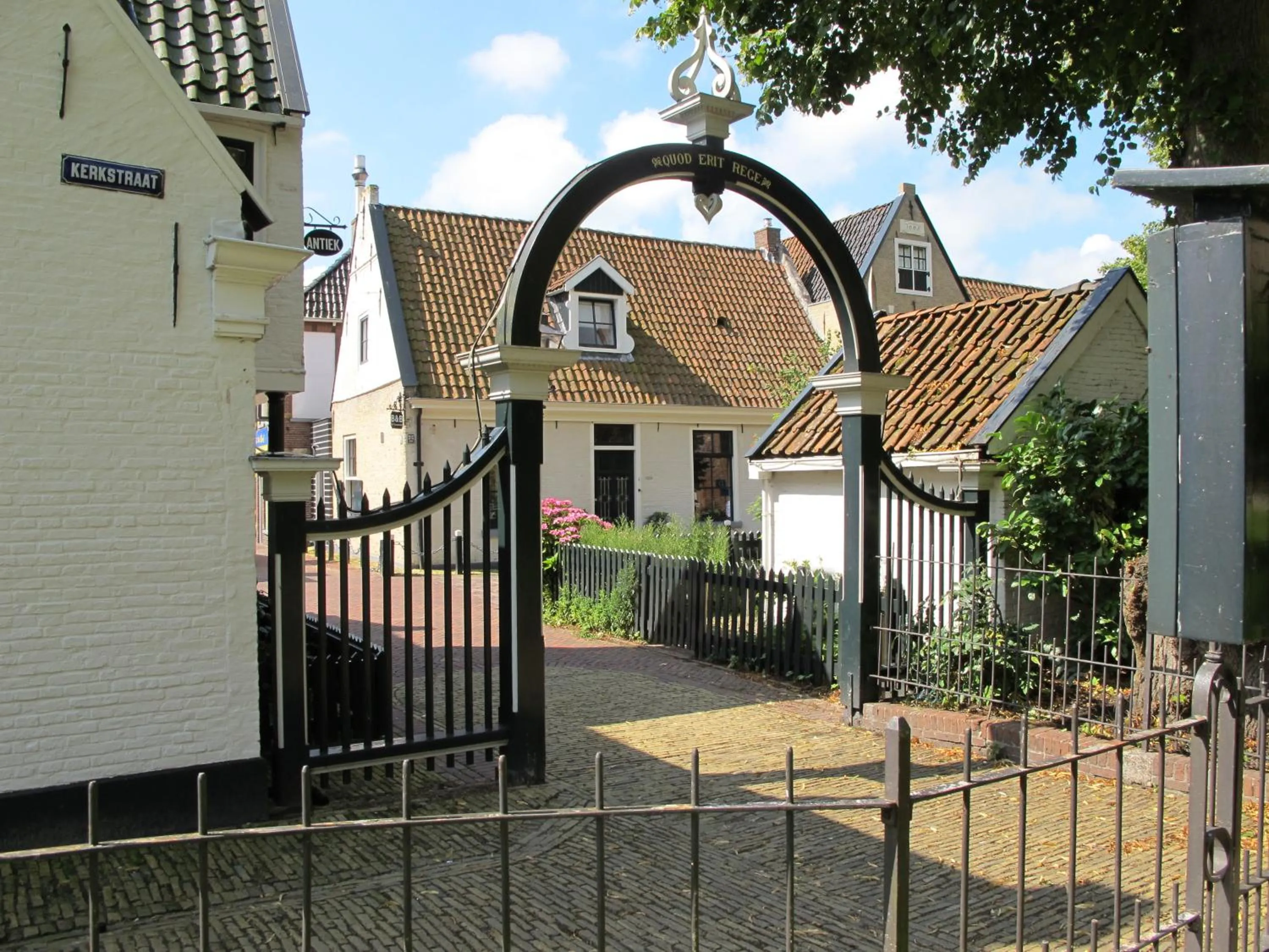 Facade/entrance in De Thuiskamer in Grou als B&B of Vakantiehuis