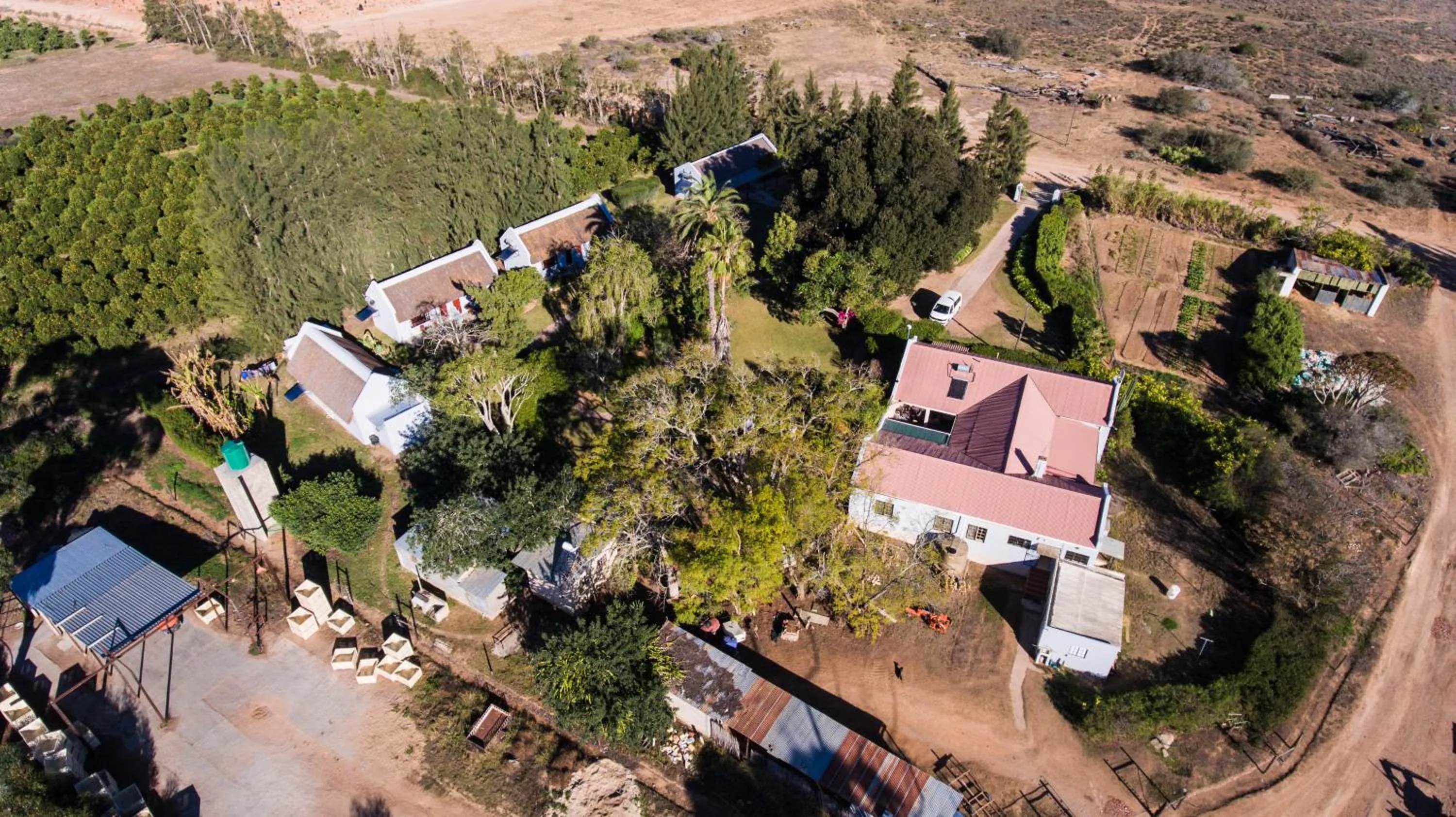 Property building in Rosedale Organic Farm Bed & Breakfast