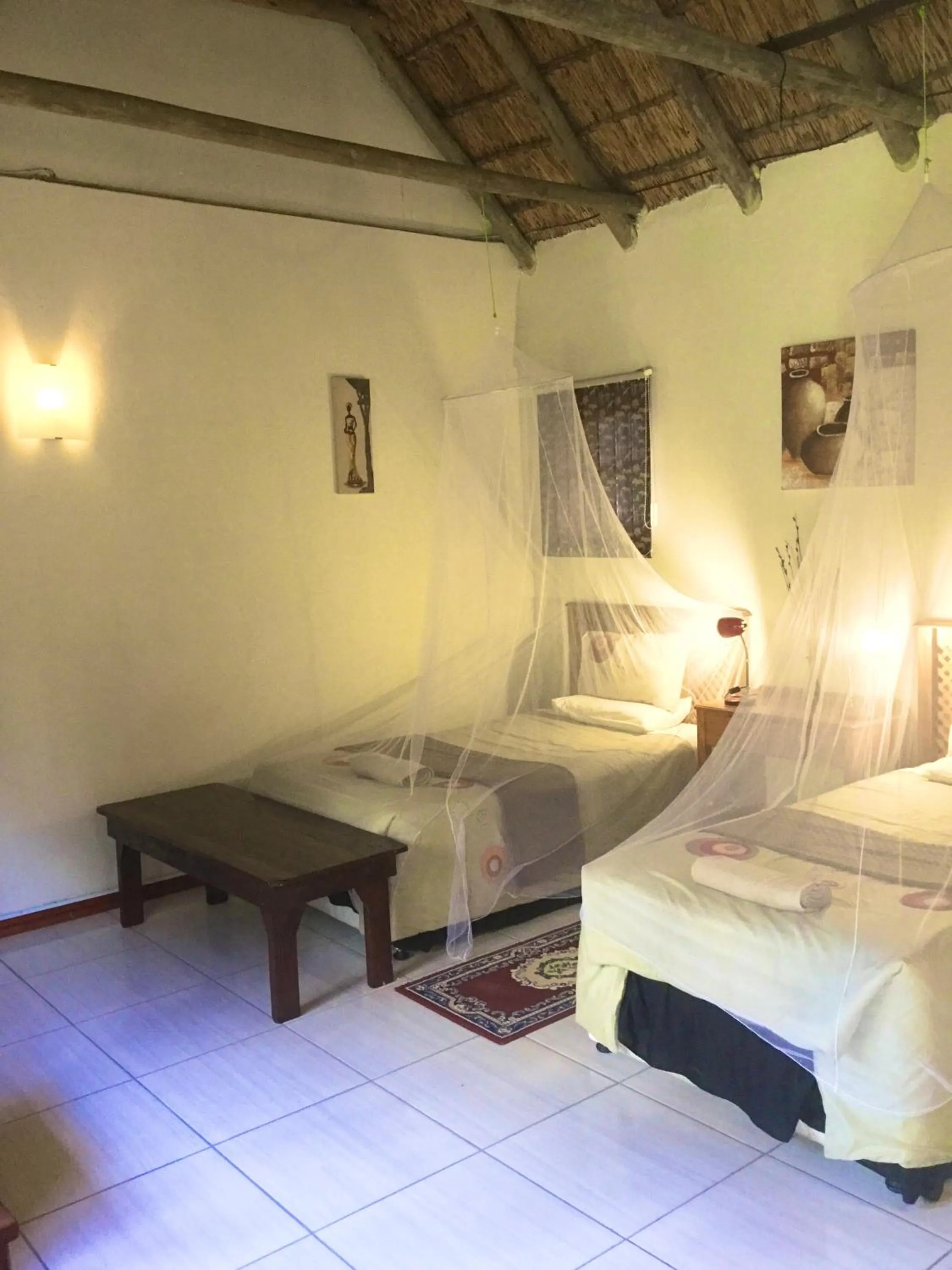 Bed in Rosedale Organic Farm Bed & Breakfast