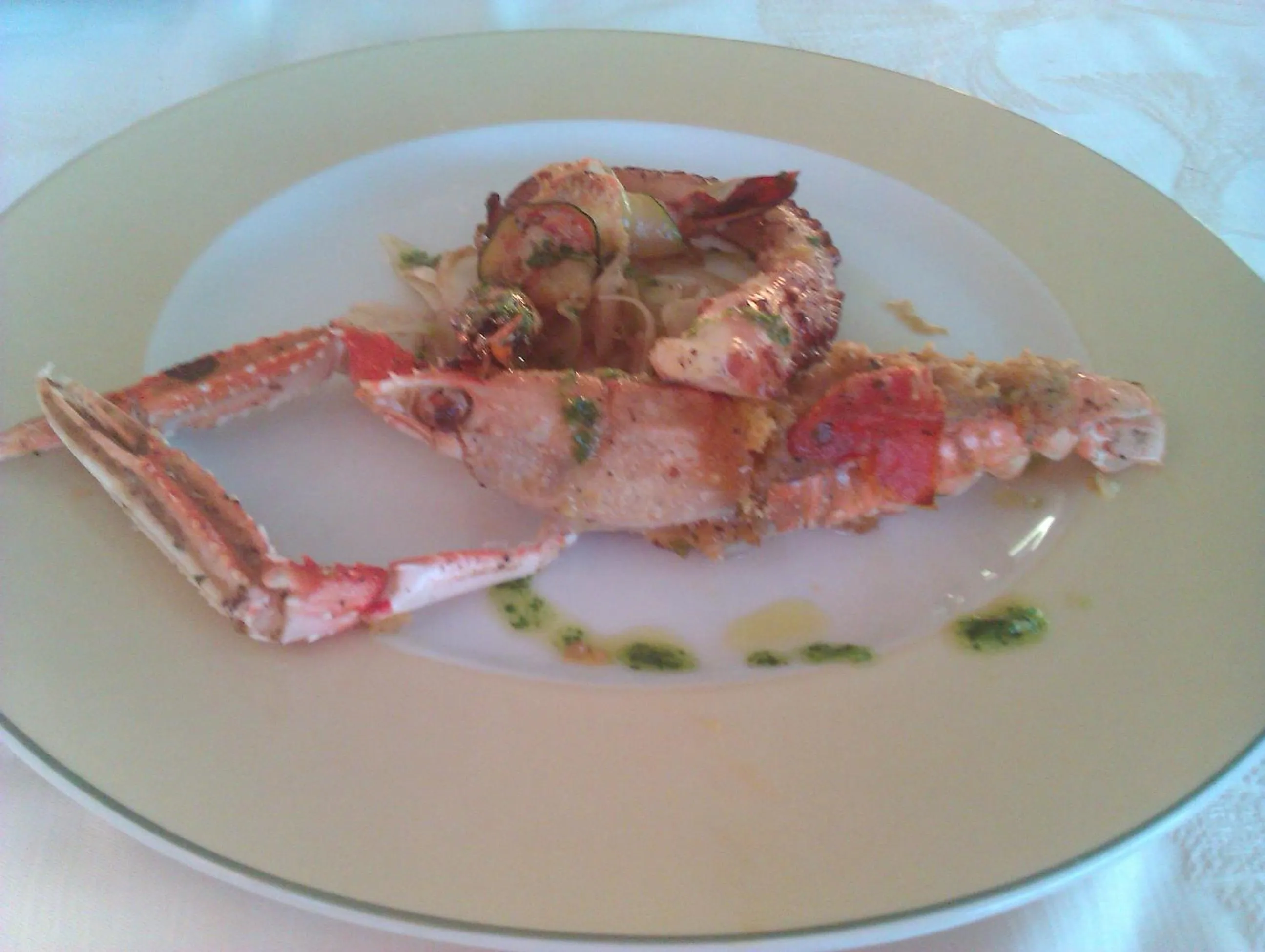 Food close-up in Hotel Majestic