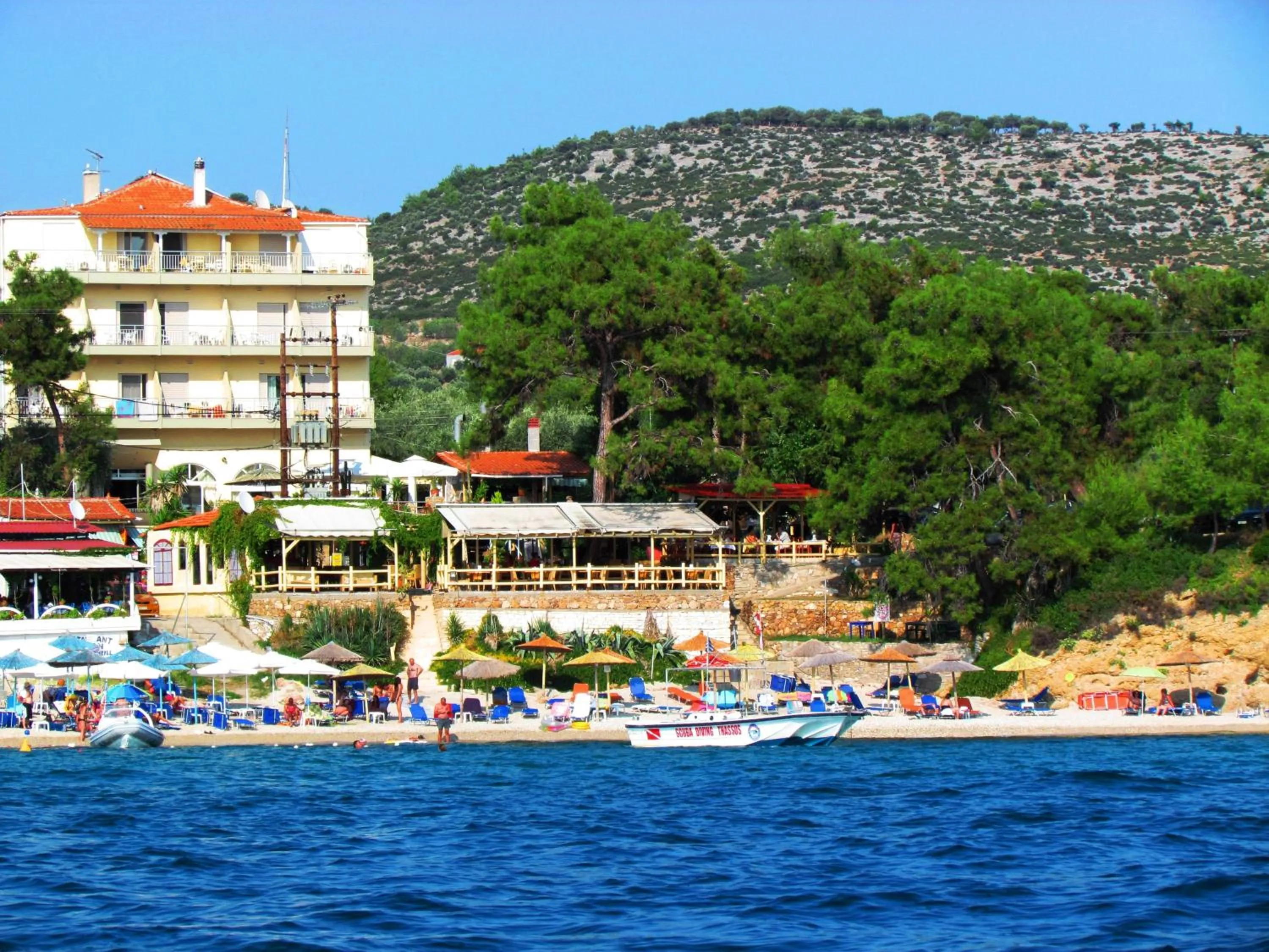 Property building in Thassos Hotel