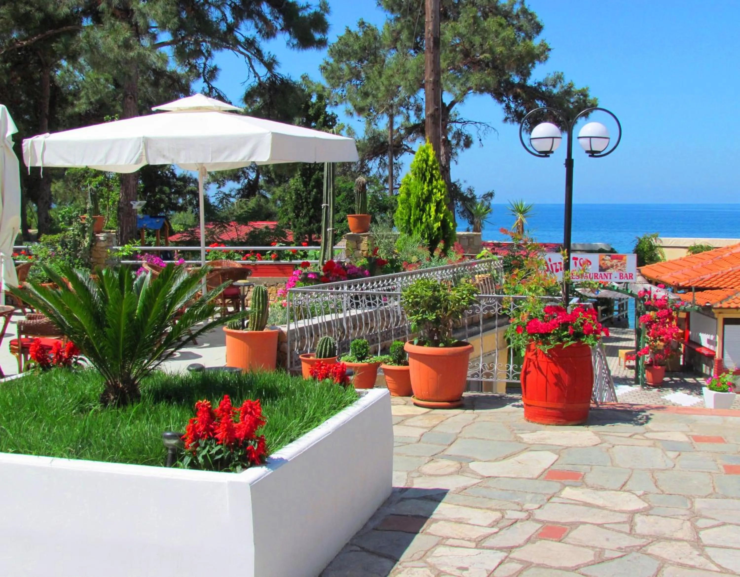 Patio in Thassos Hotel