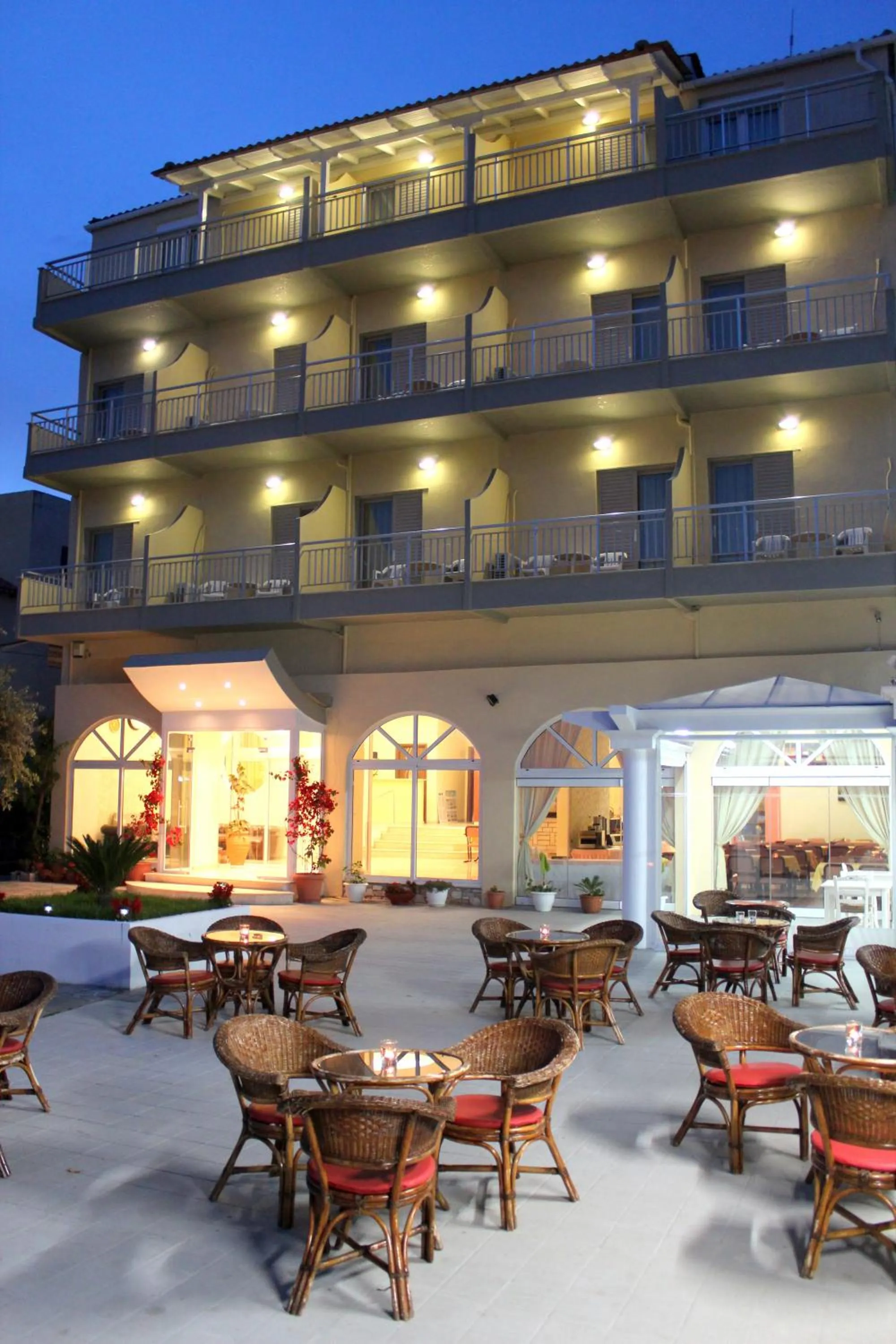 Patio in Thassos Hotel