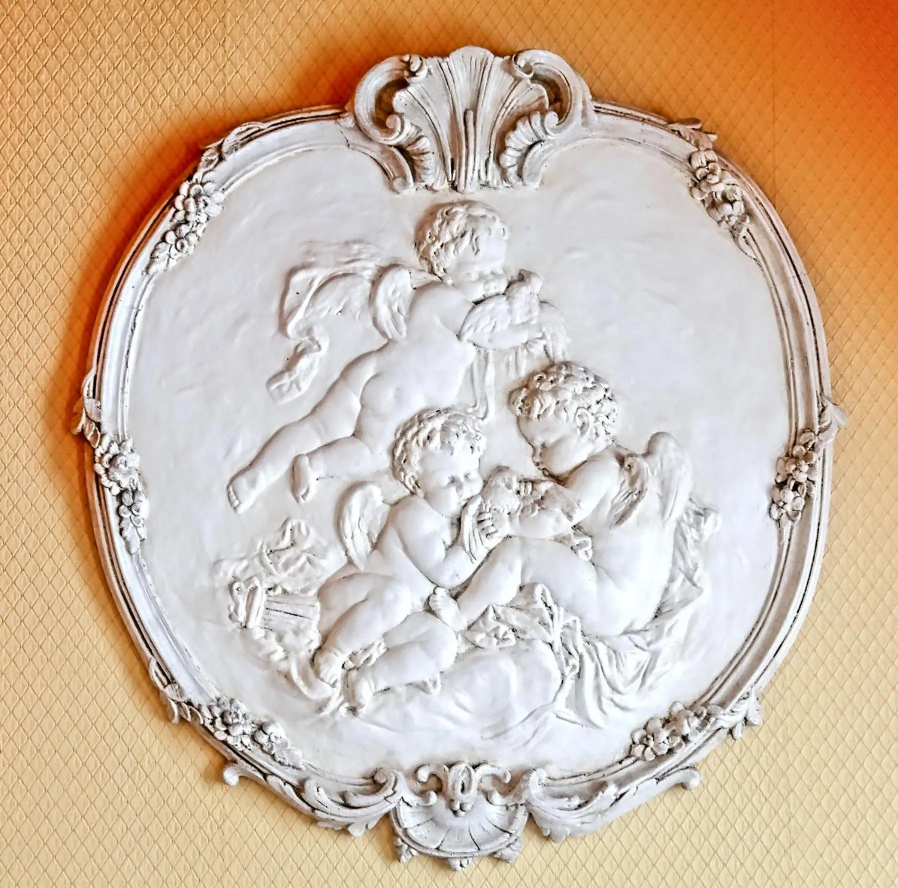 Decorative detail in Château de Moulin-le-Comte