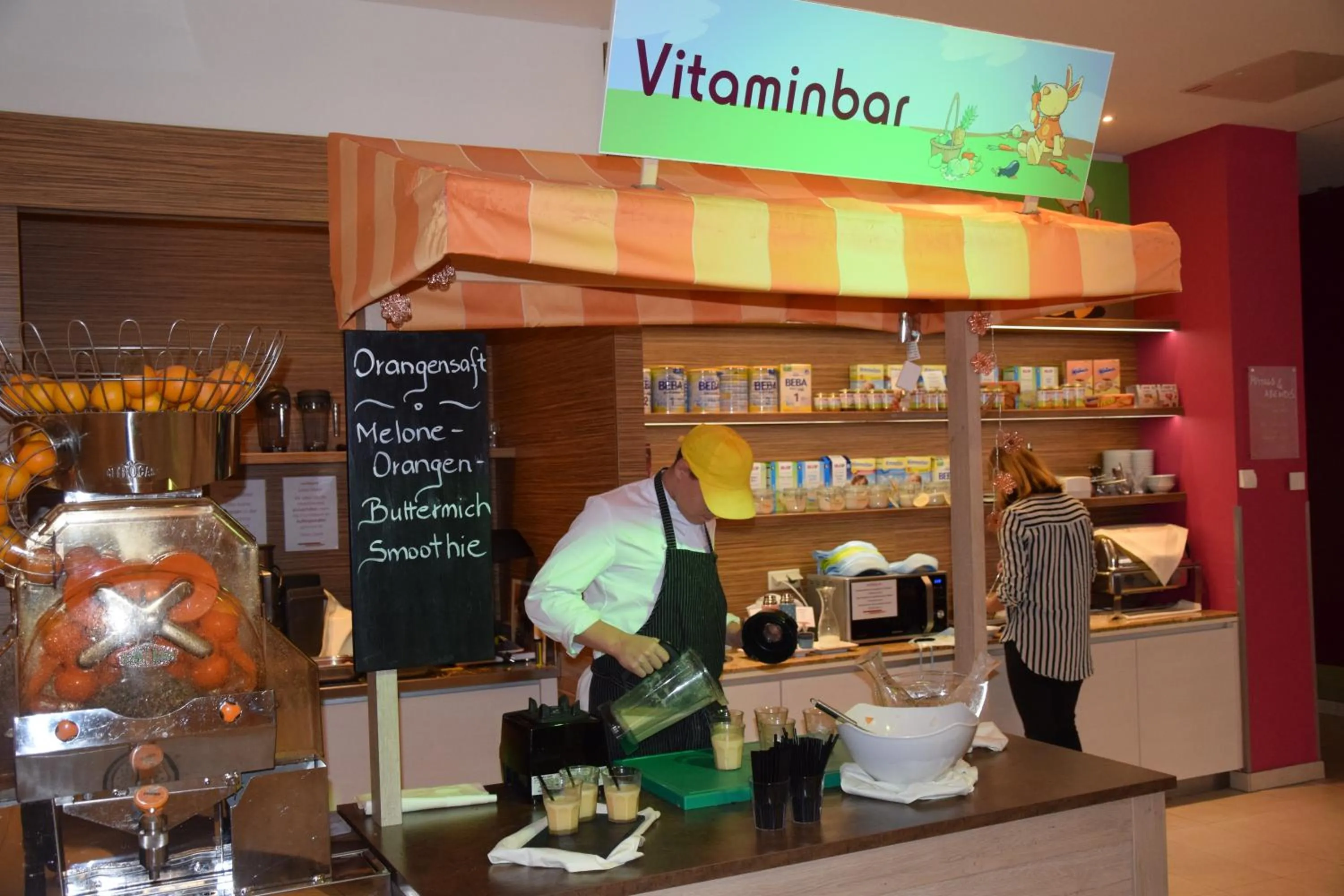 Buffet breakfast in Hotel Sonnenpark & Therme included - auch am An- & Abreisetag!