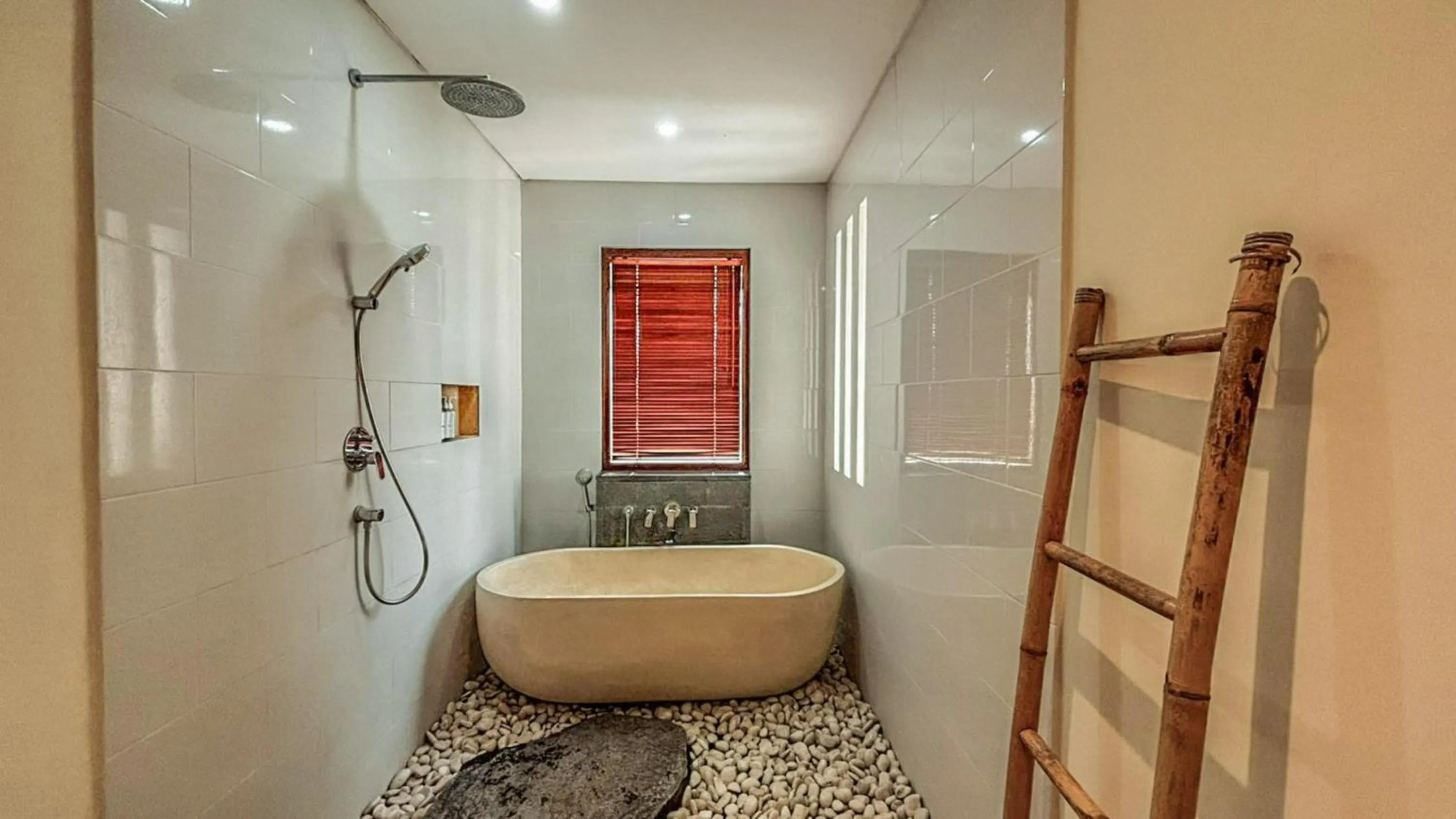 Bathroom in DLobong Suites Ubud