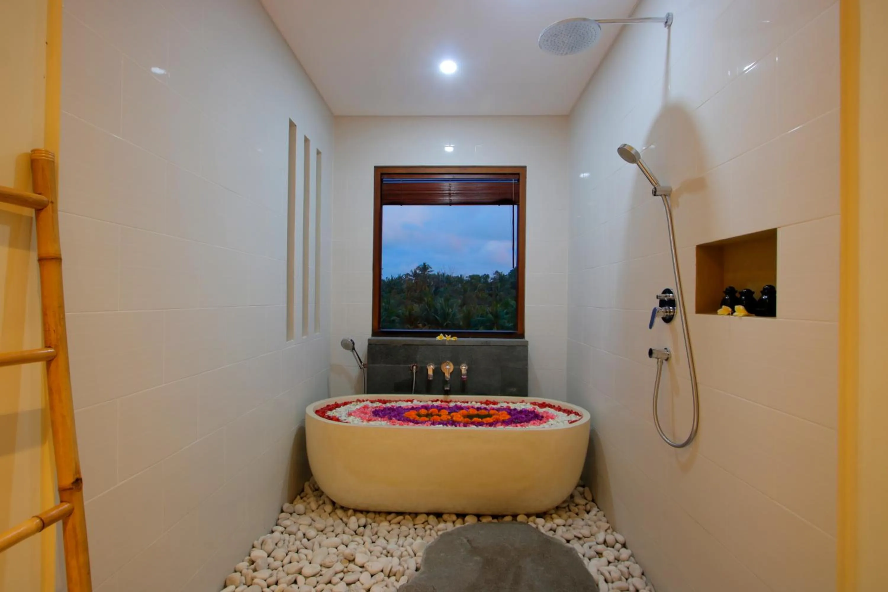 Bathroom in DLobong Suites Ubud