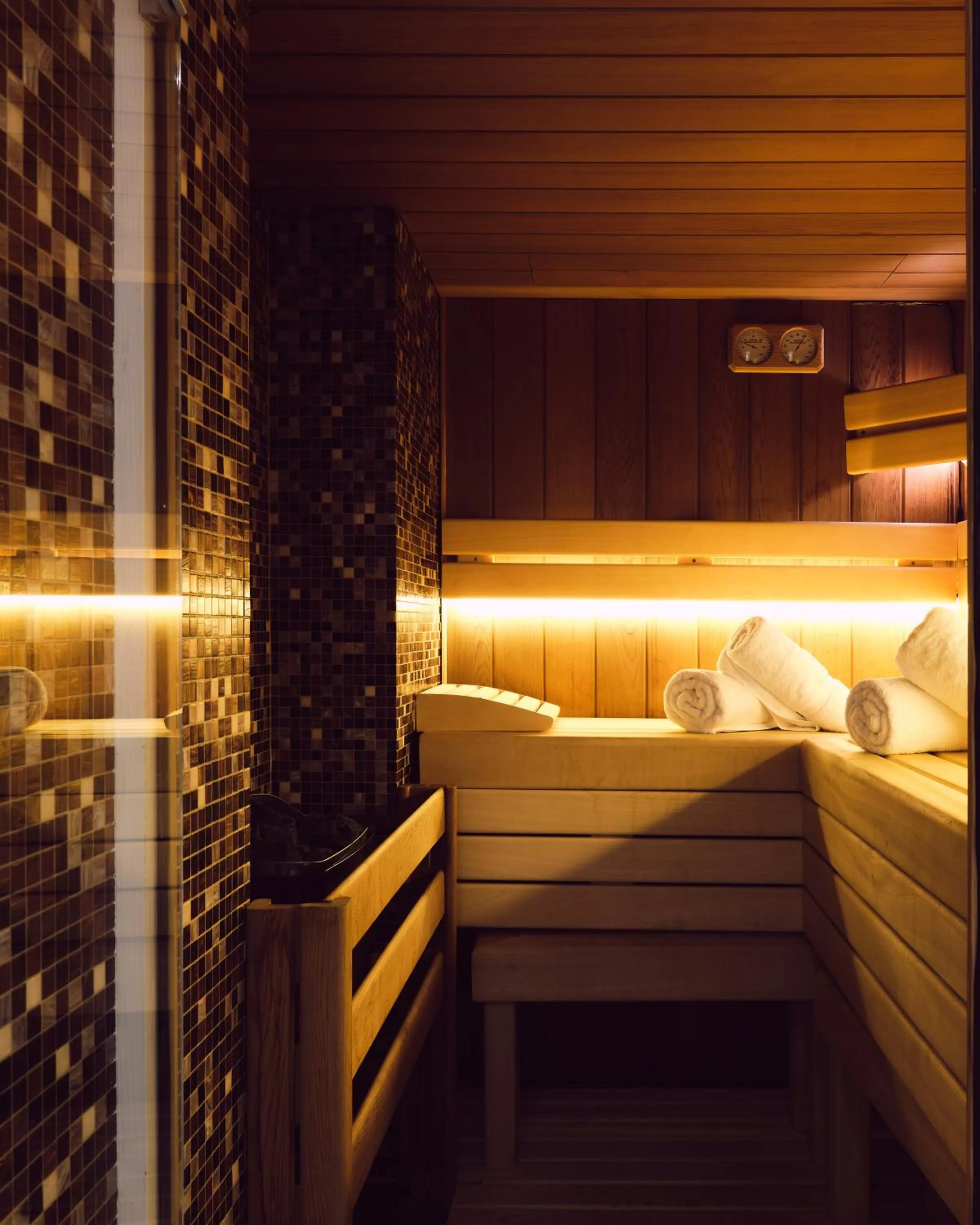 Sauna, Bed in The Adria