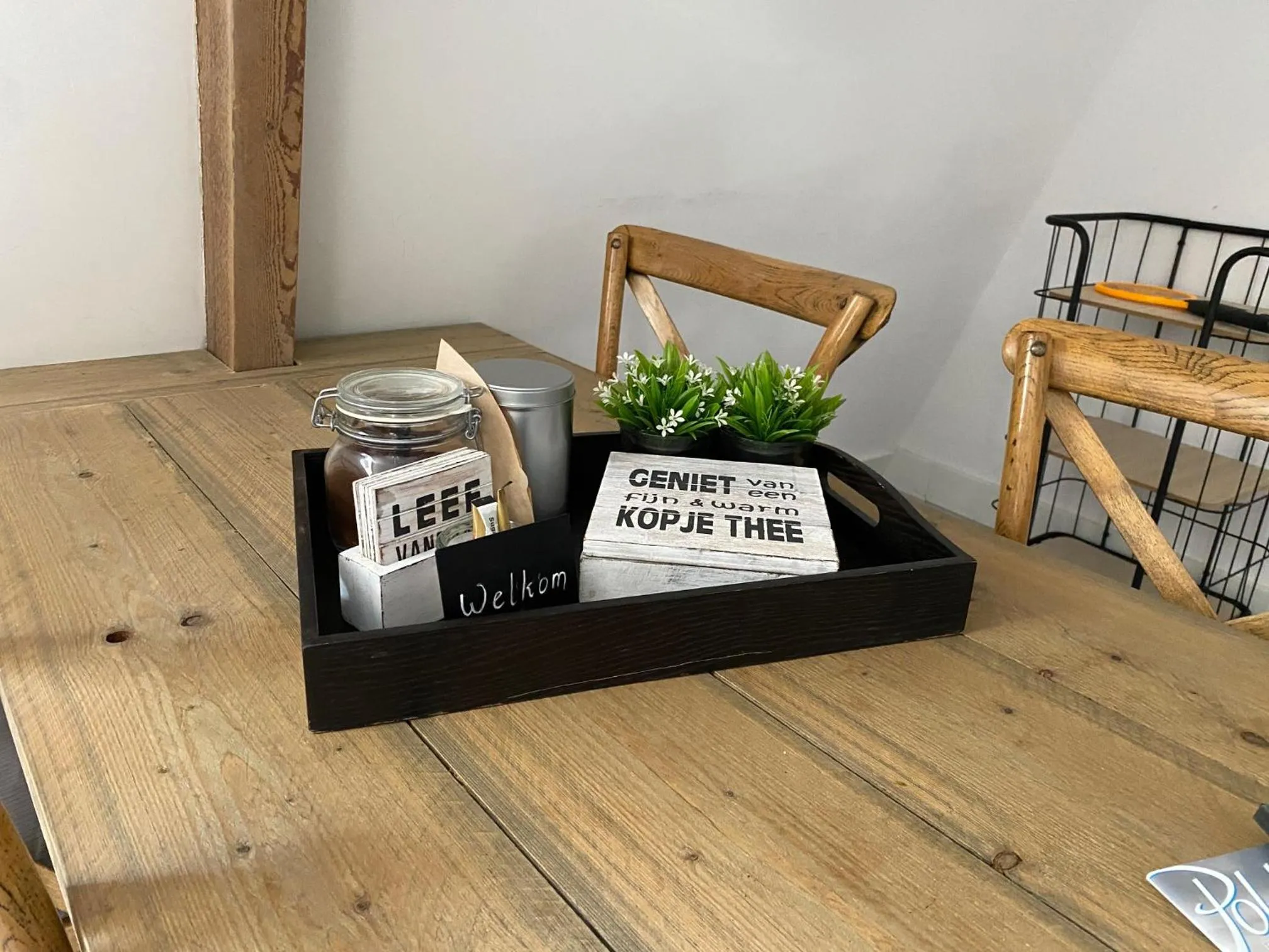 Coffee/tea facilities in Gastenverblijf Rodenburg