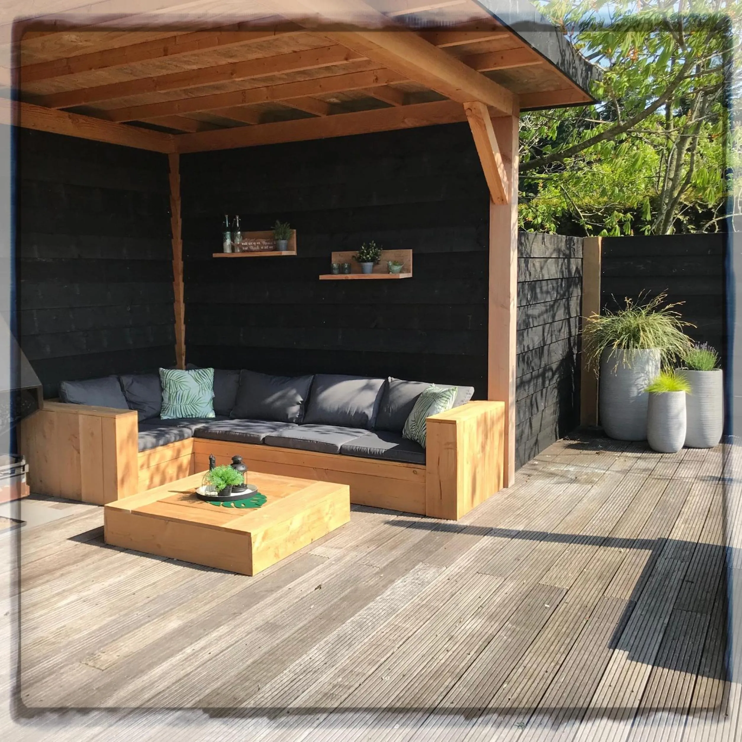 Balcony/Terrace in Gastenverblijf Rodenburg