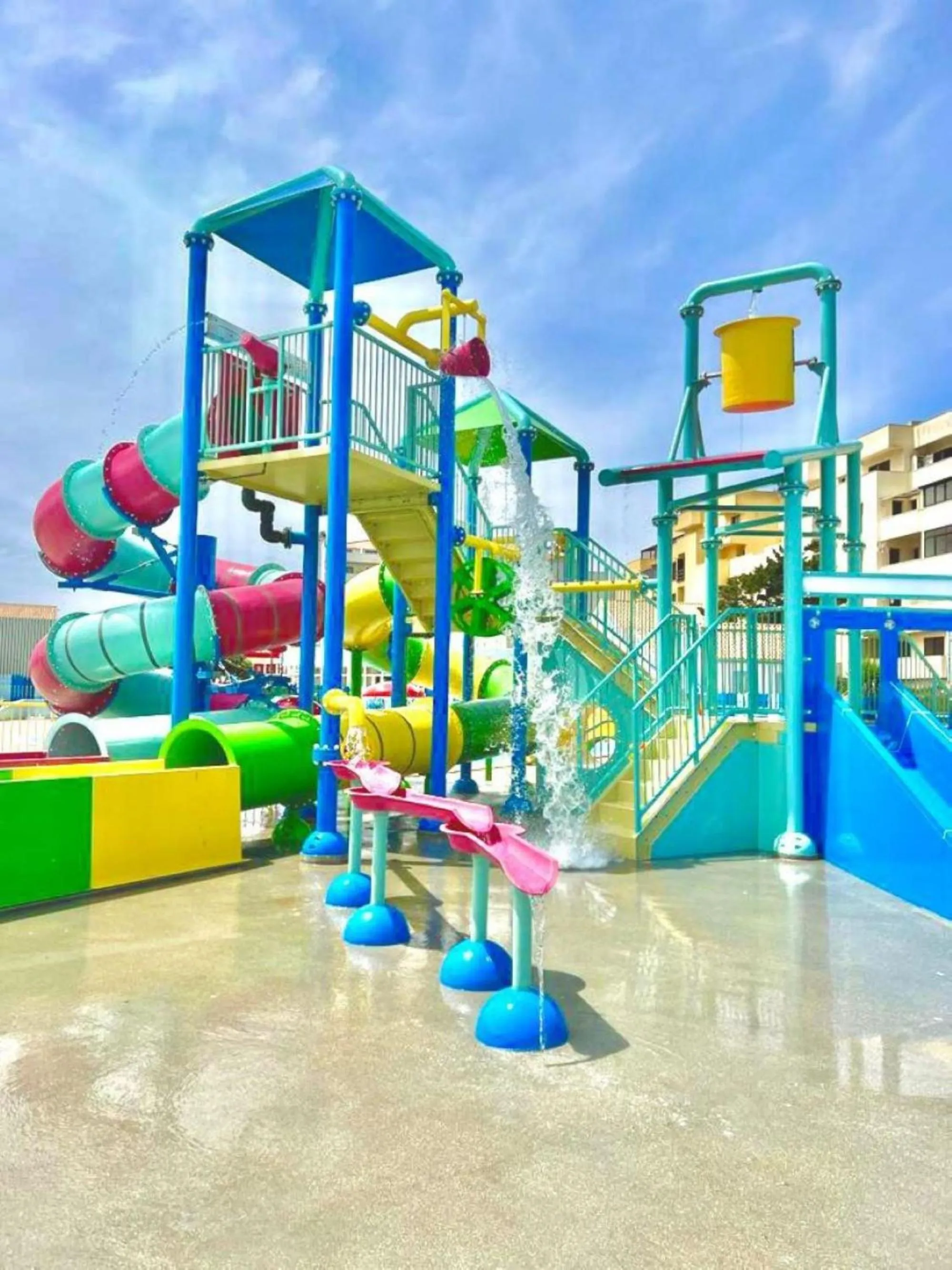 Aqua park in Hotel Cristal Praia Resort & SPA