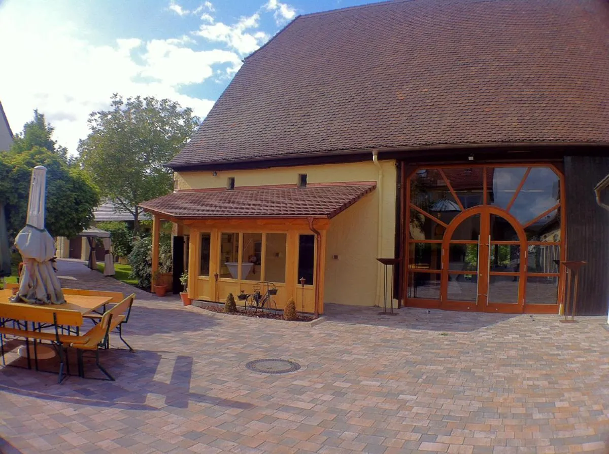 Balcony/Terrace in Landgasthof Scheubel