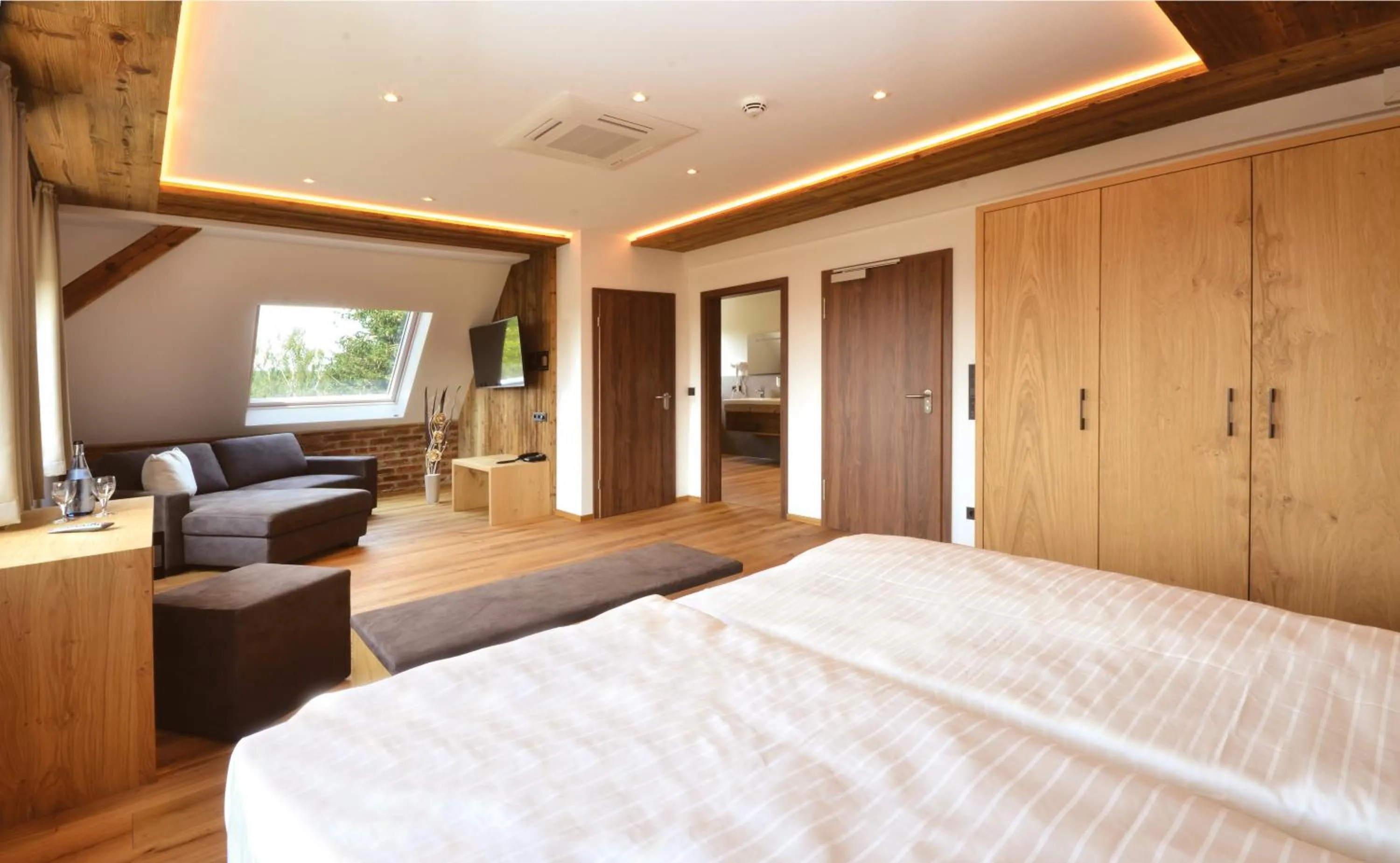 Bed in Landgasthof Scheubel