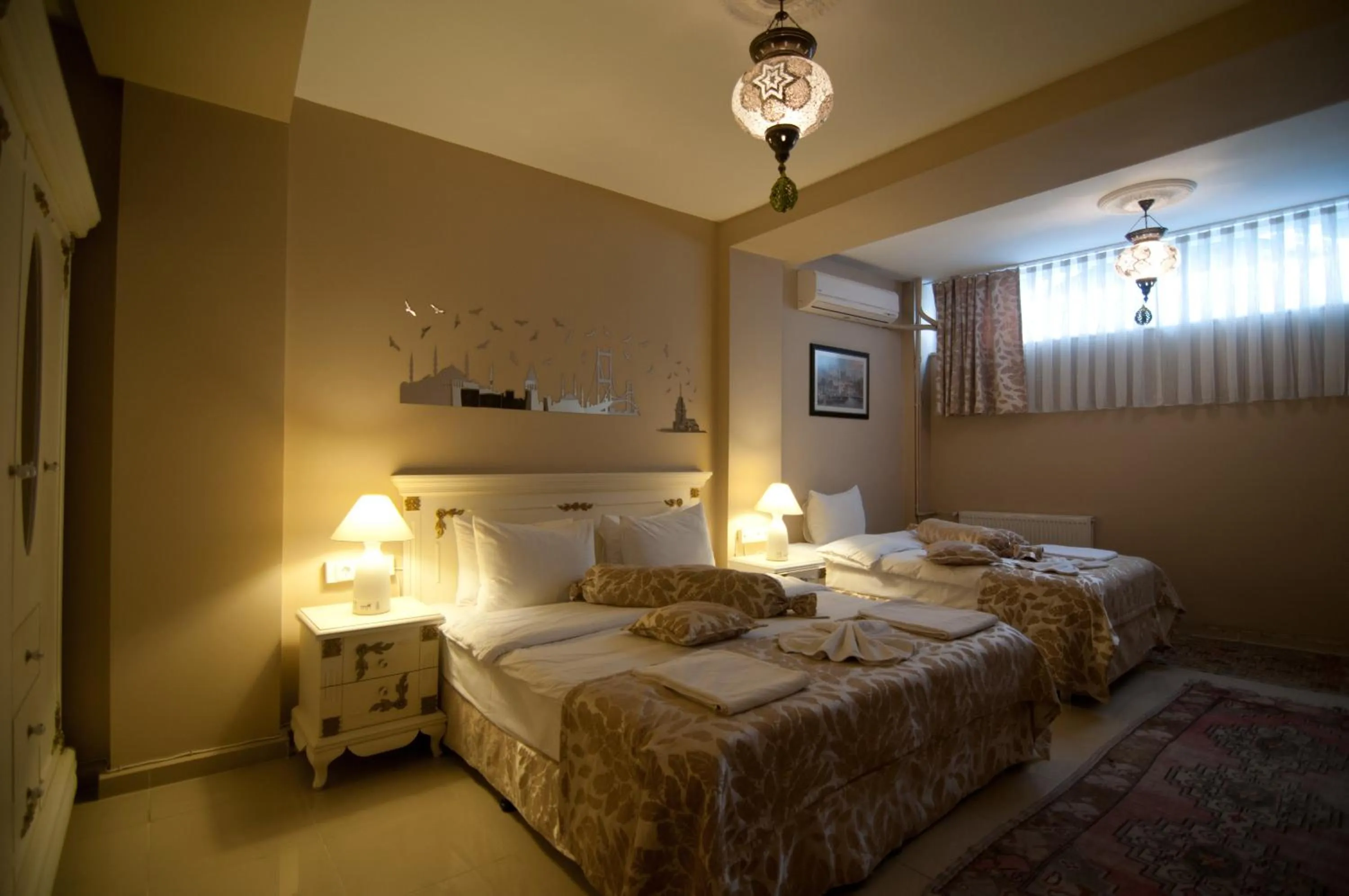 Bedroom in Safran Suites