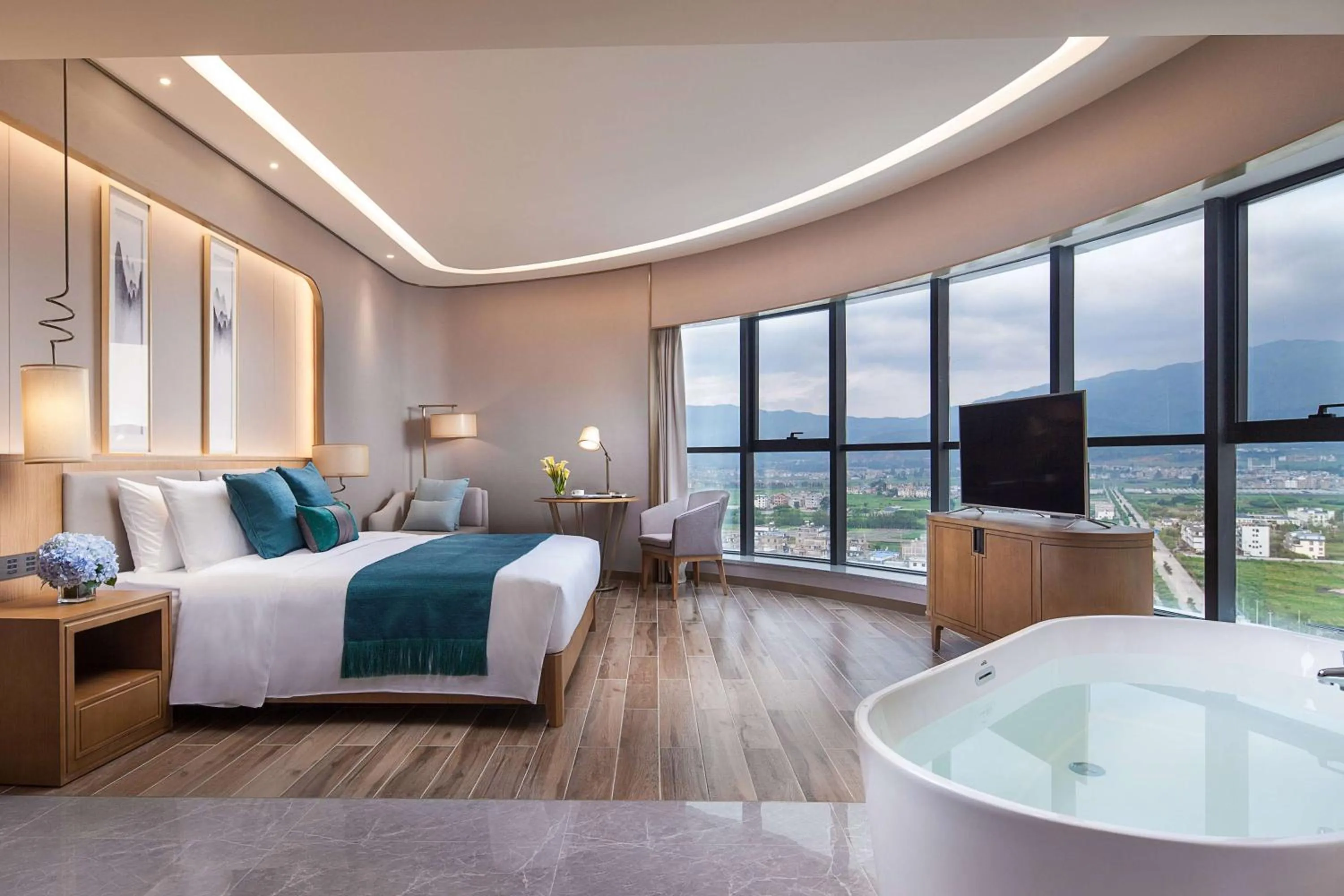 Photo of the whole room in Ramada Plaza Fuxian Lake