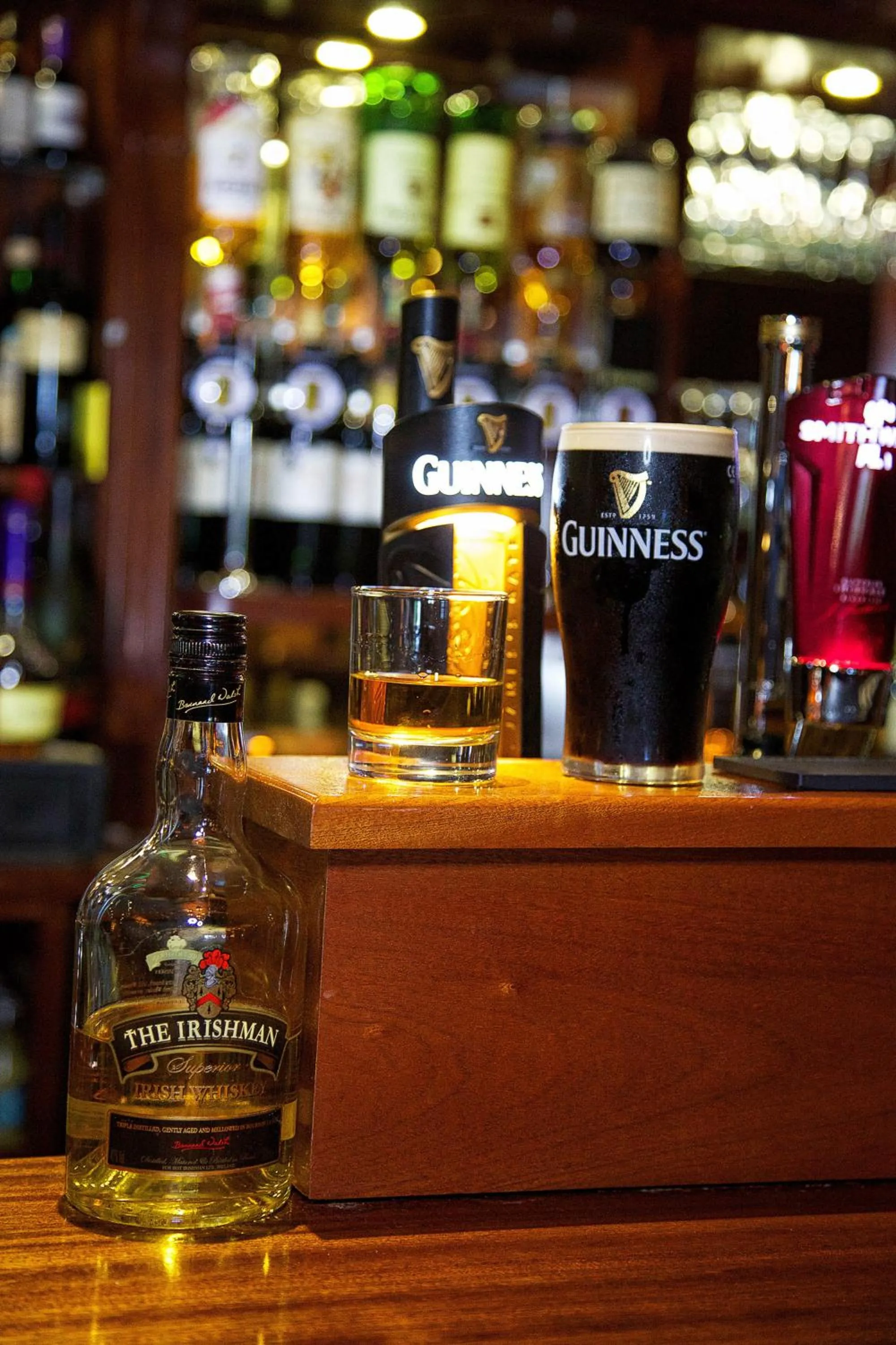 Alcoholic drinks in Torc Hotel