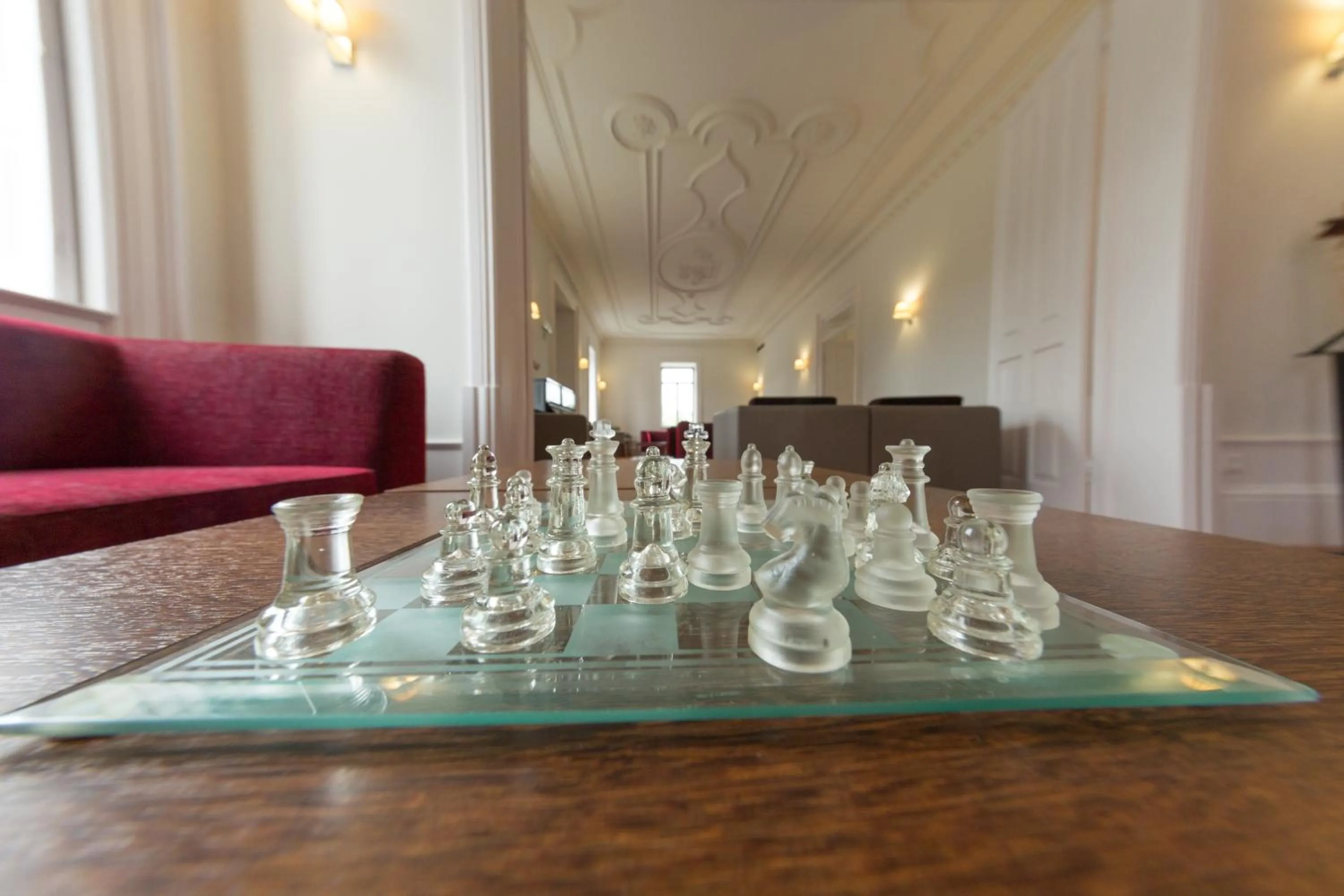 Communal lounge/ TV room in Hotel Quinta da Cruz & SPA