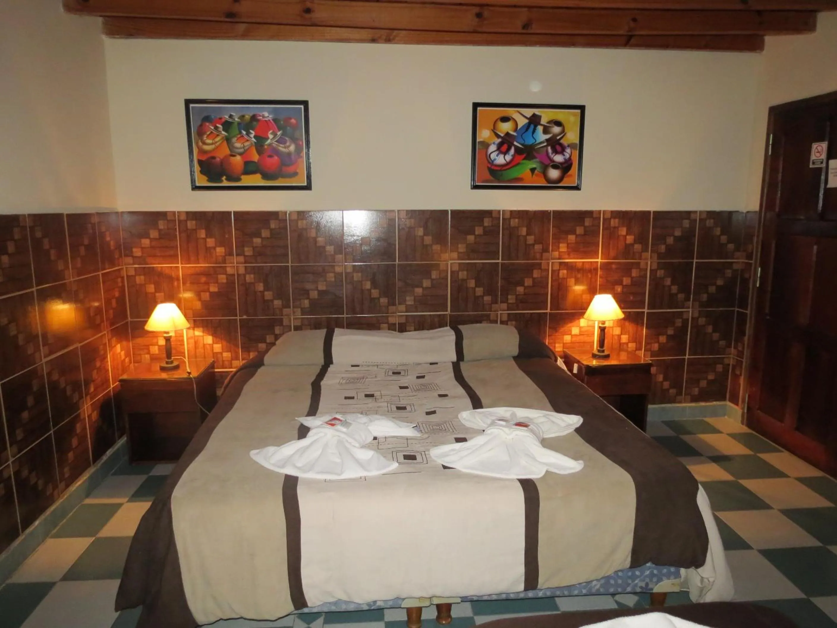 Bed in Hotel Pachá