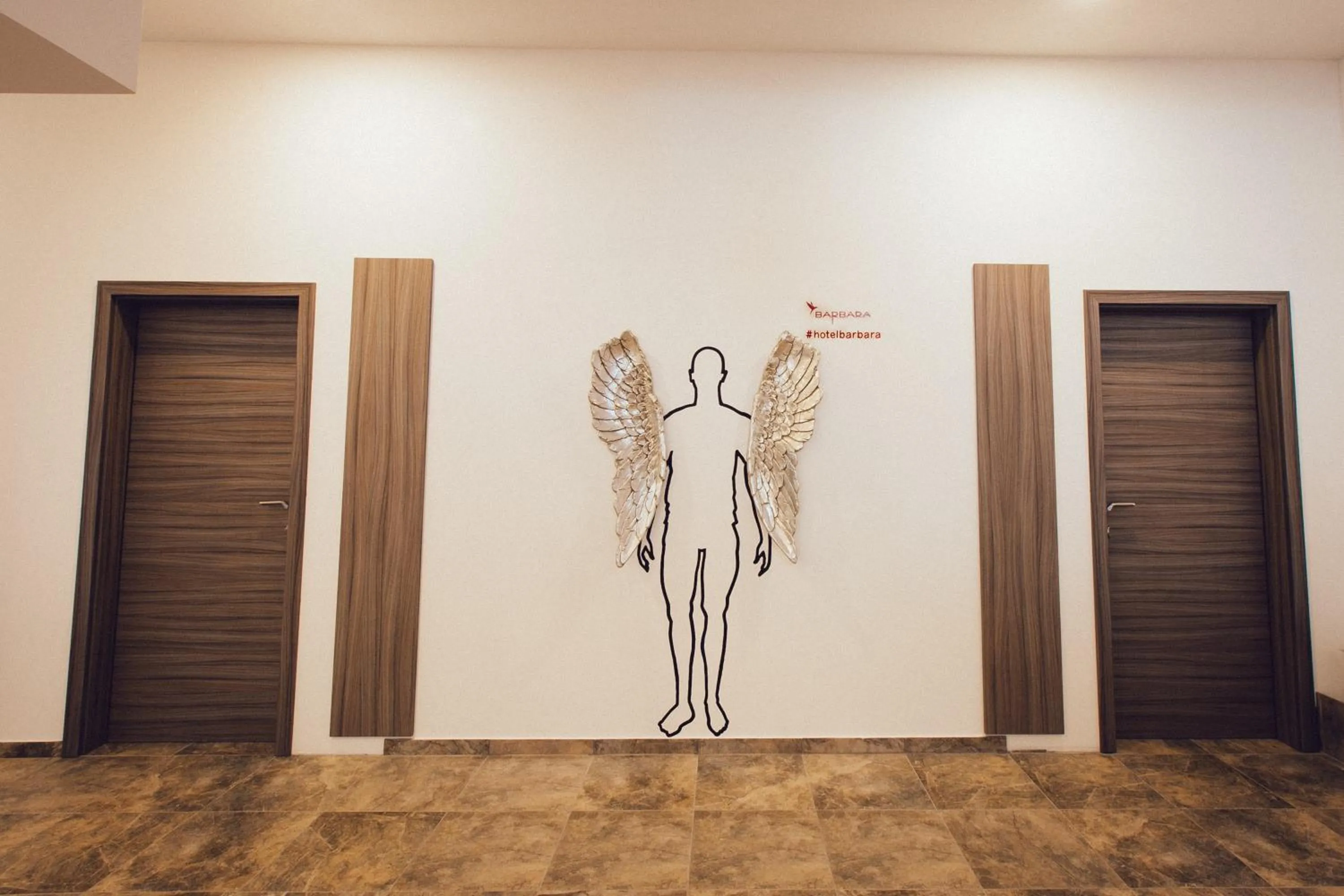 Decorative detail in Barbara Piran Beach Hotel