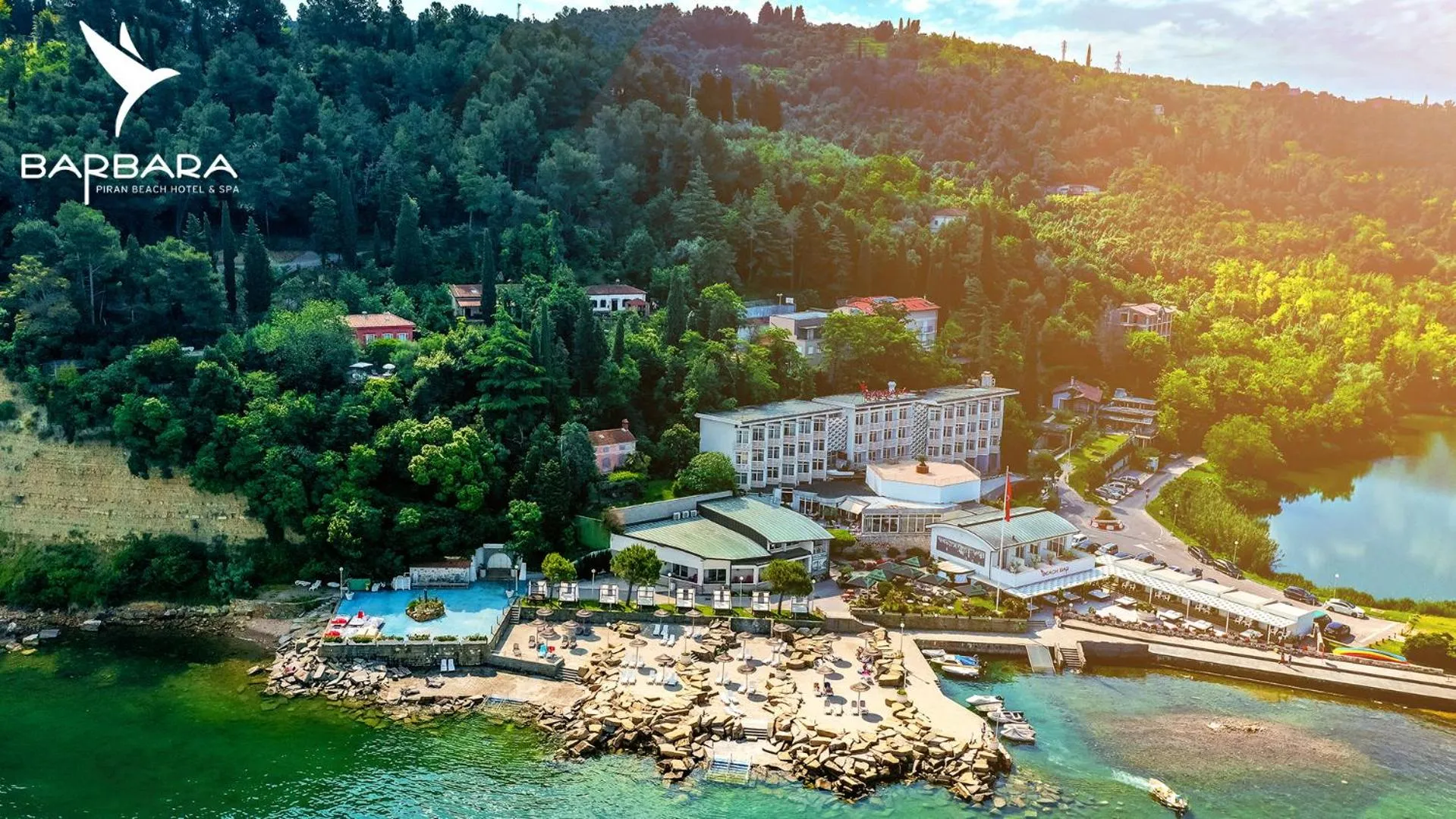 Bird's eye view in Barbara Piran Beach Hotel