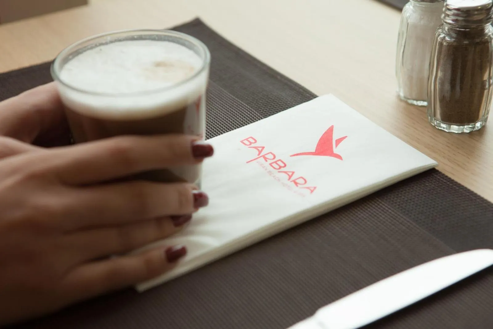 Drinks in Barbara Piran Beach Hotel