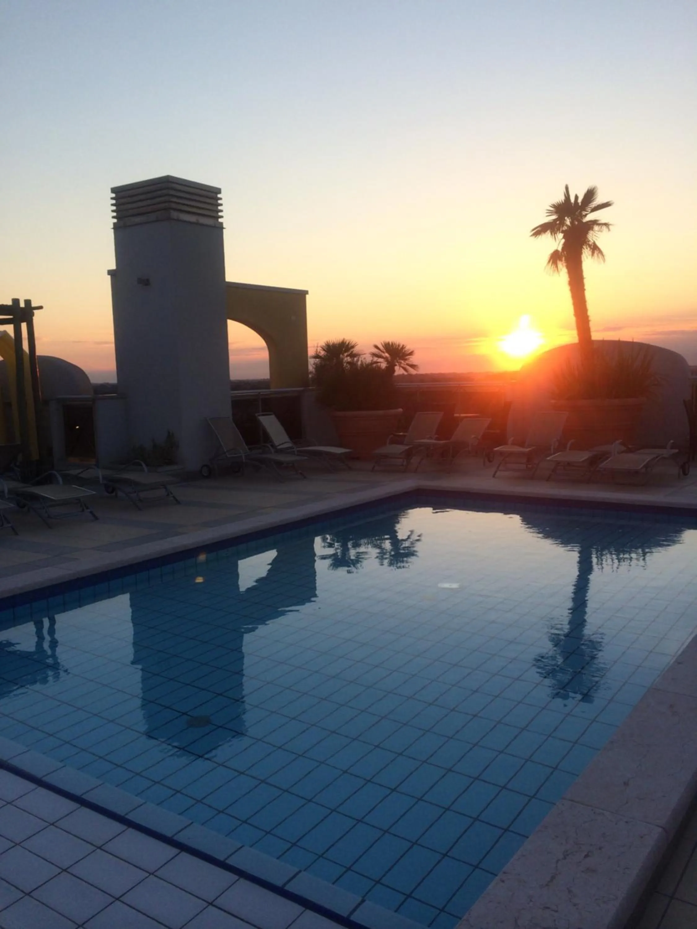 Swimming pool in Eraclea Palace Appartements