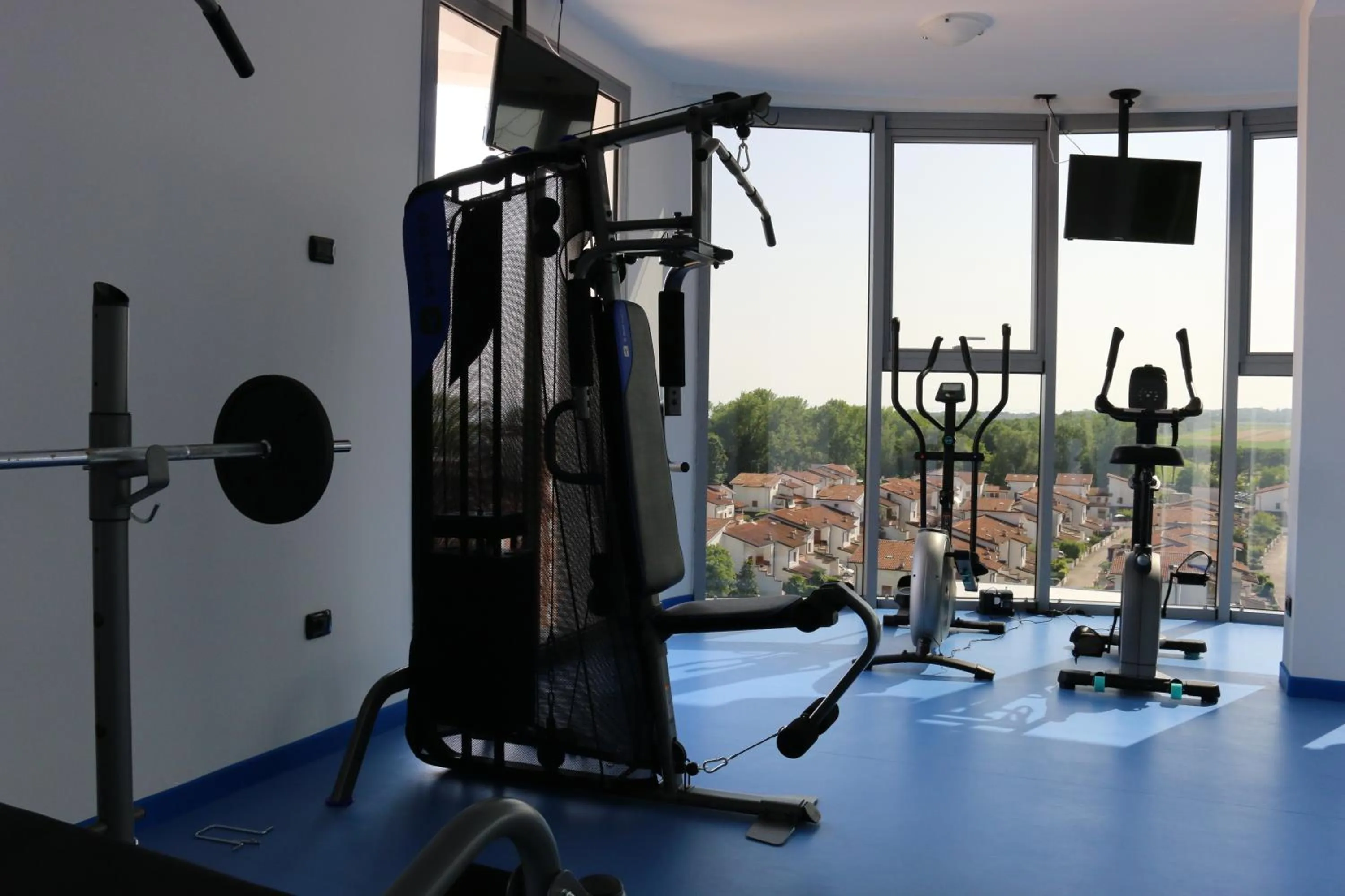 Fitness centre/facilities in Eraclea Palace Appartements