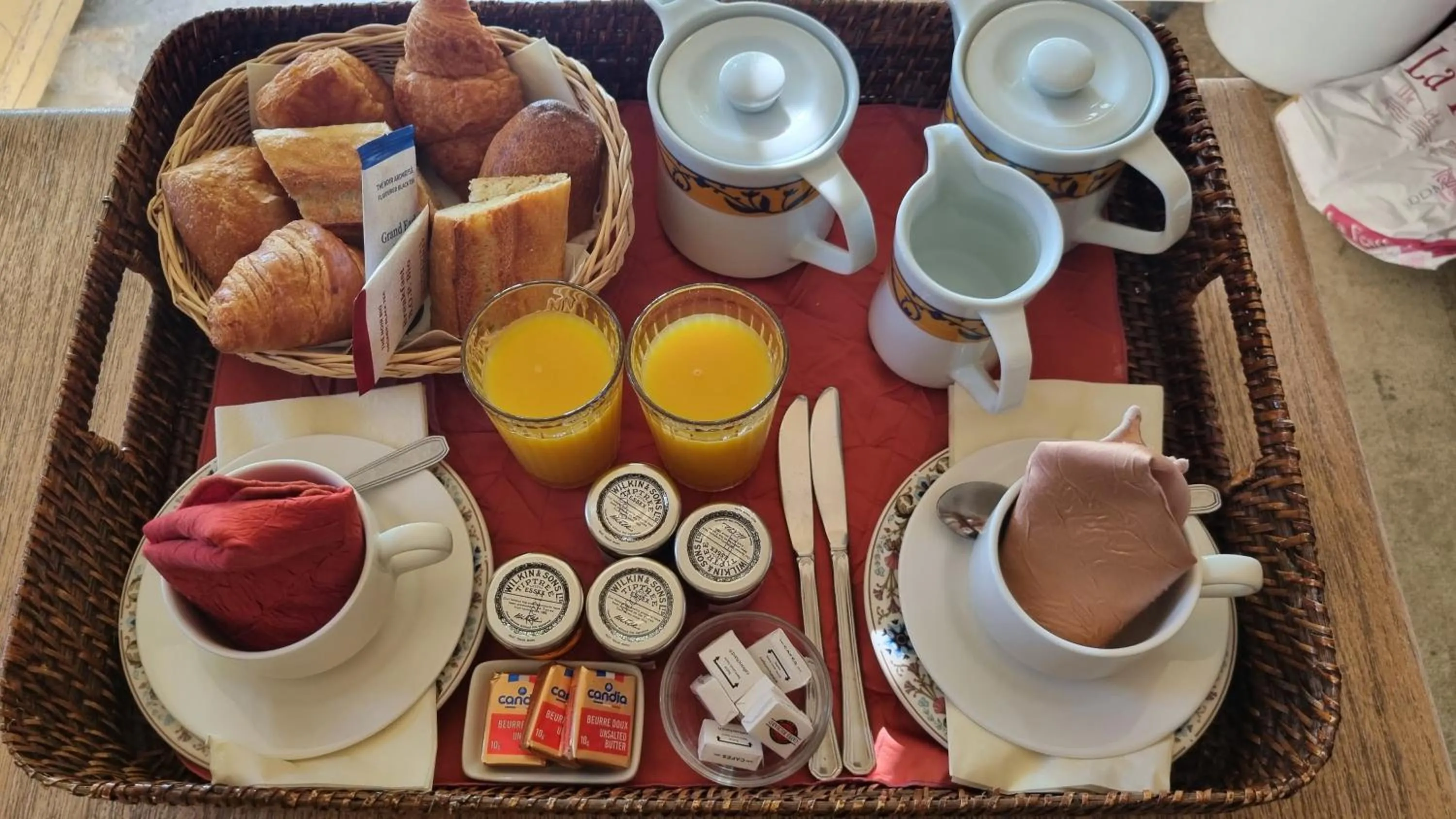 Breakfast in Hostellerie Le Beffroi