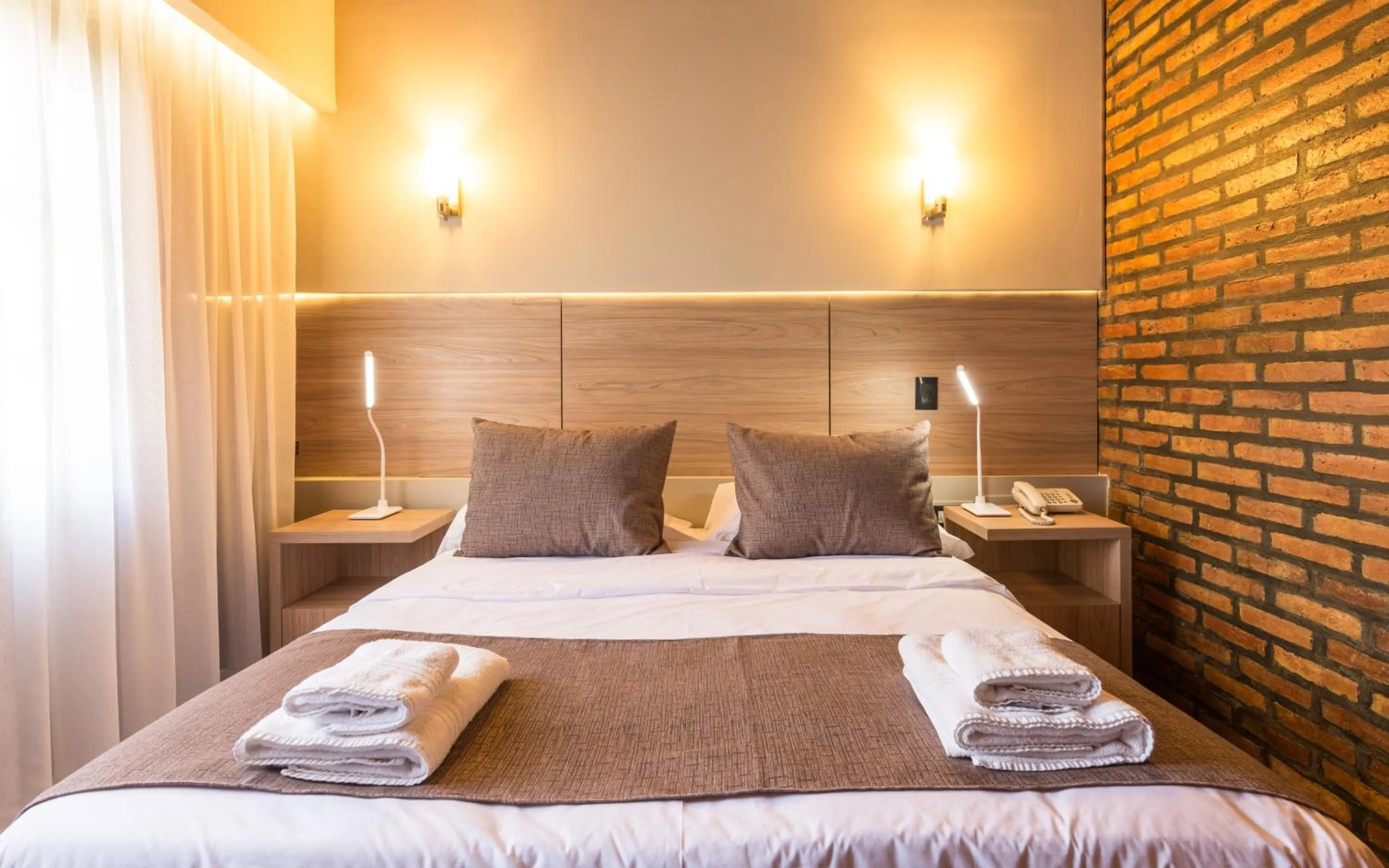 Photo of the whole room, Bed in Portal del Lago Hotel