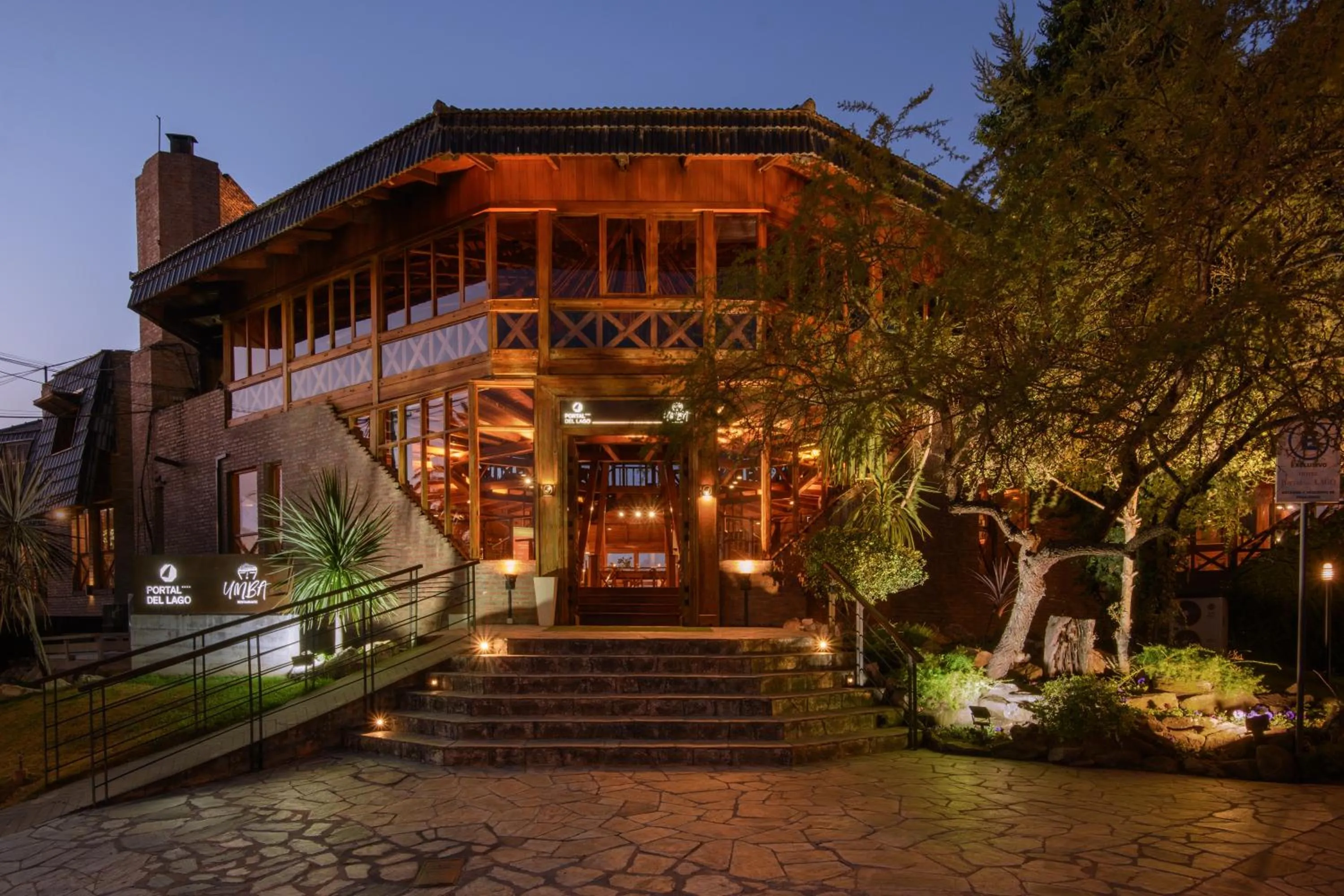 Property building in Portal del Lago Hotel