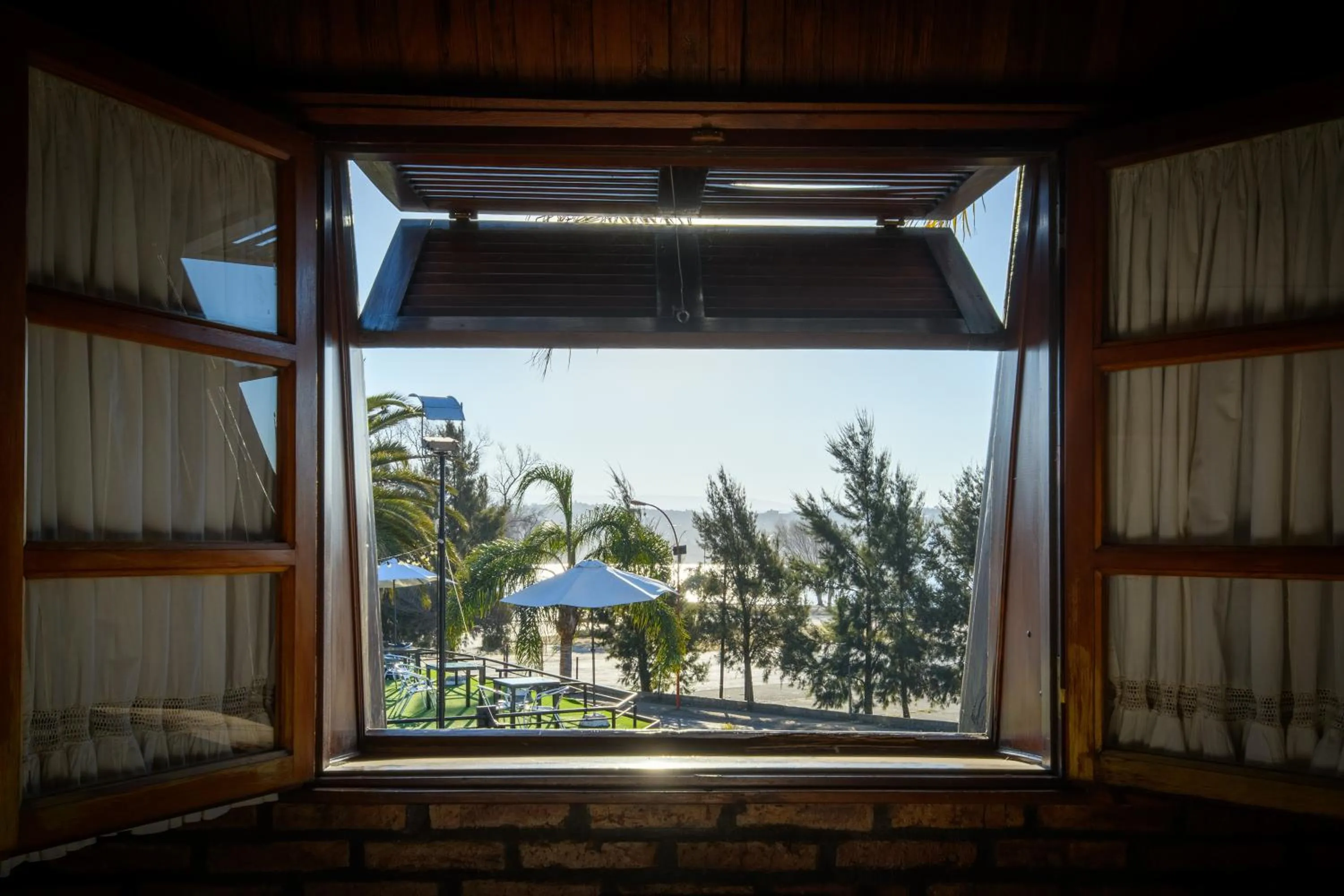 Garden view in Portal del Lago Hotel