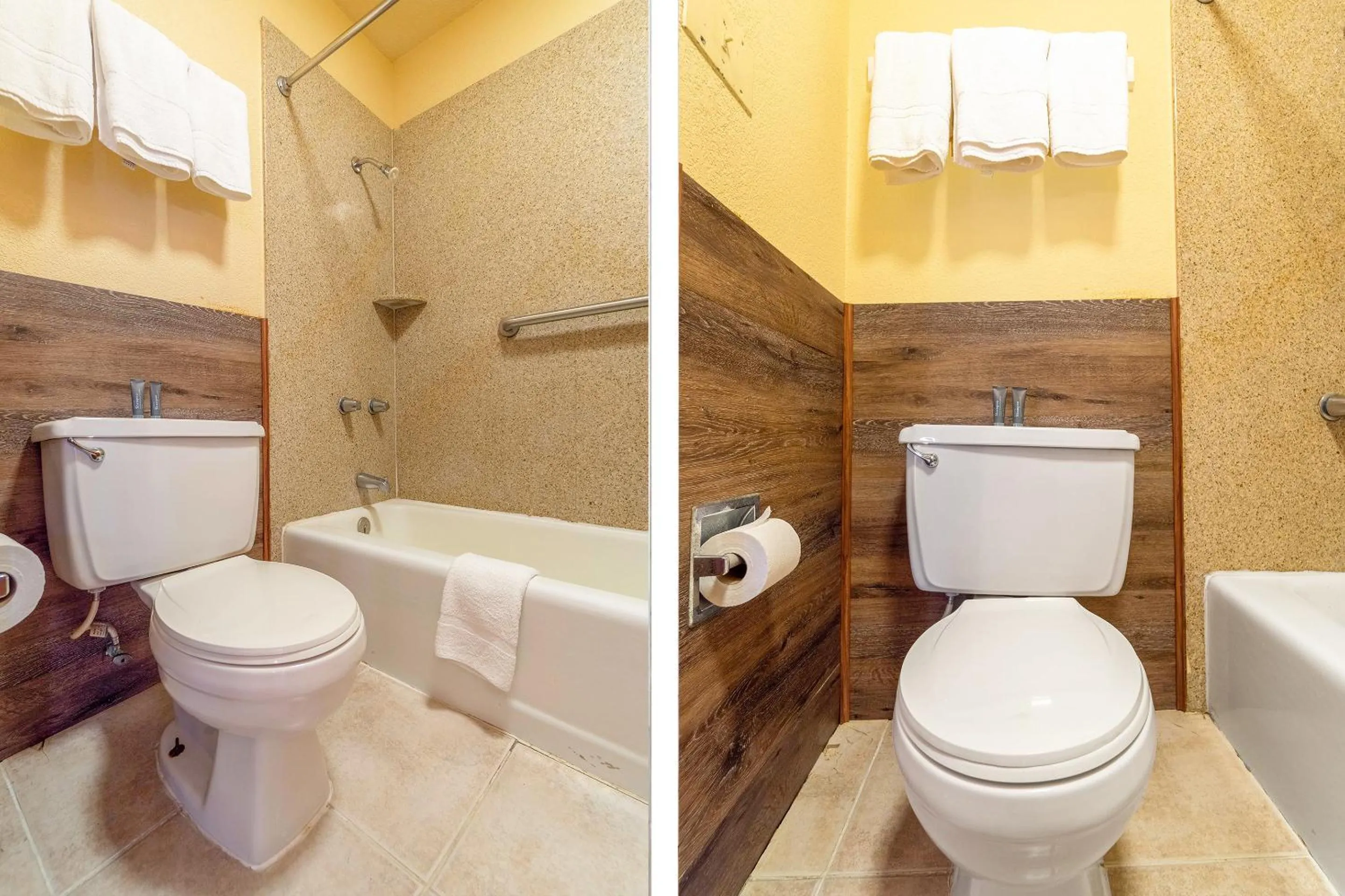 Bathroom in River Valley Motor Inn By OYO La Grange Texas