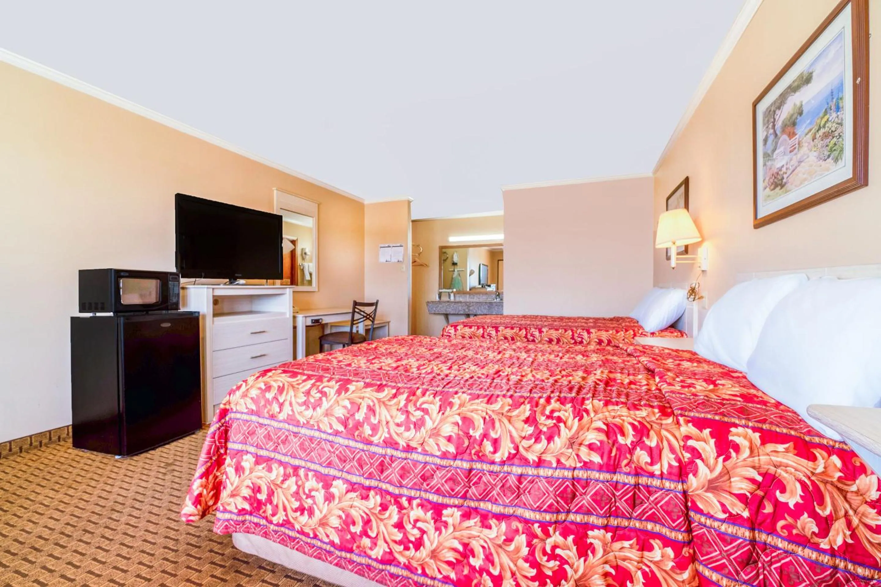 Bedroom in River Valley Motor Inn By OYO La Grange Texas