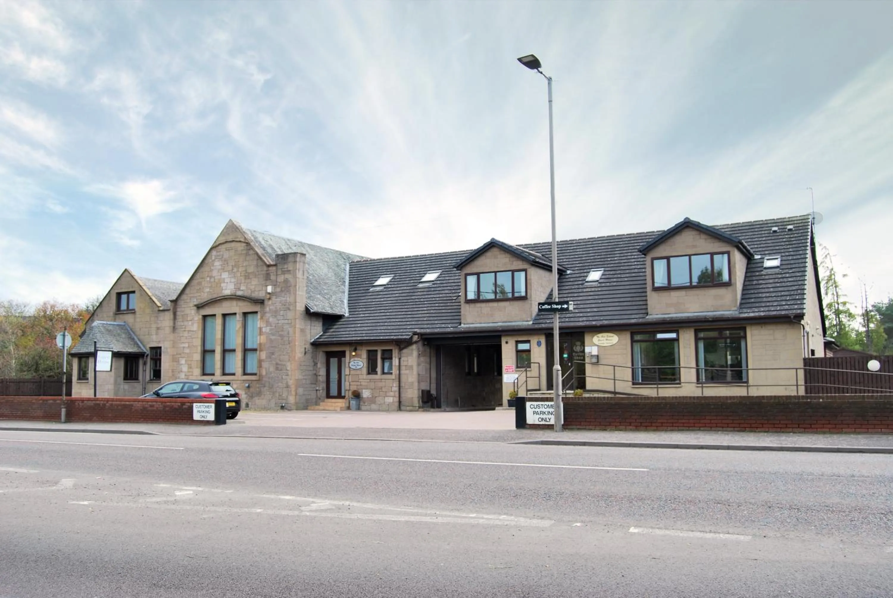 Property building in The Old Schoolhouse Hotel
