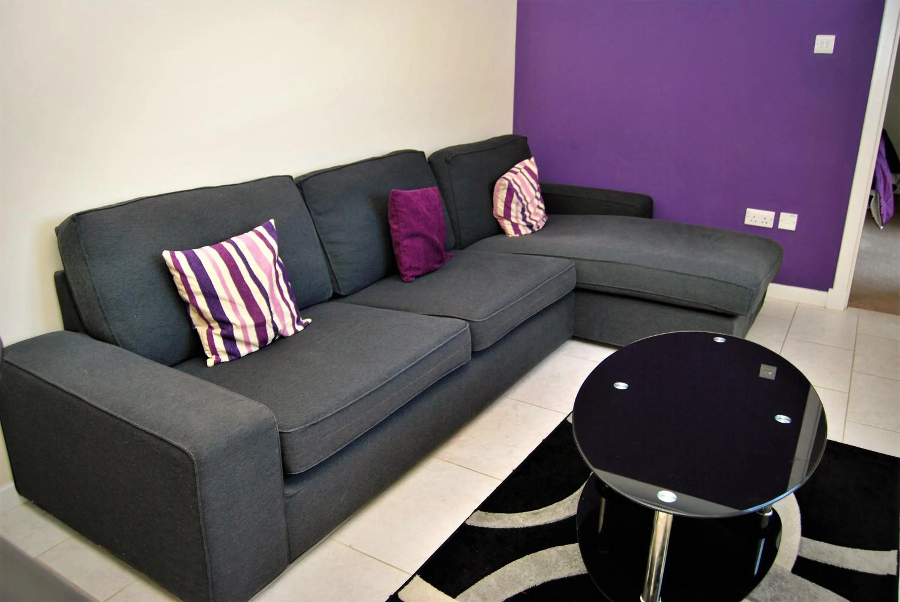 Living room in The Old Schoolhouse Hotel