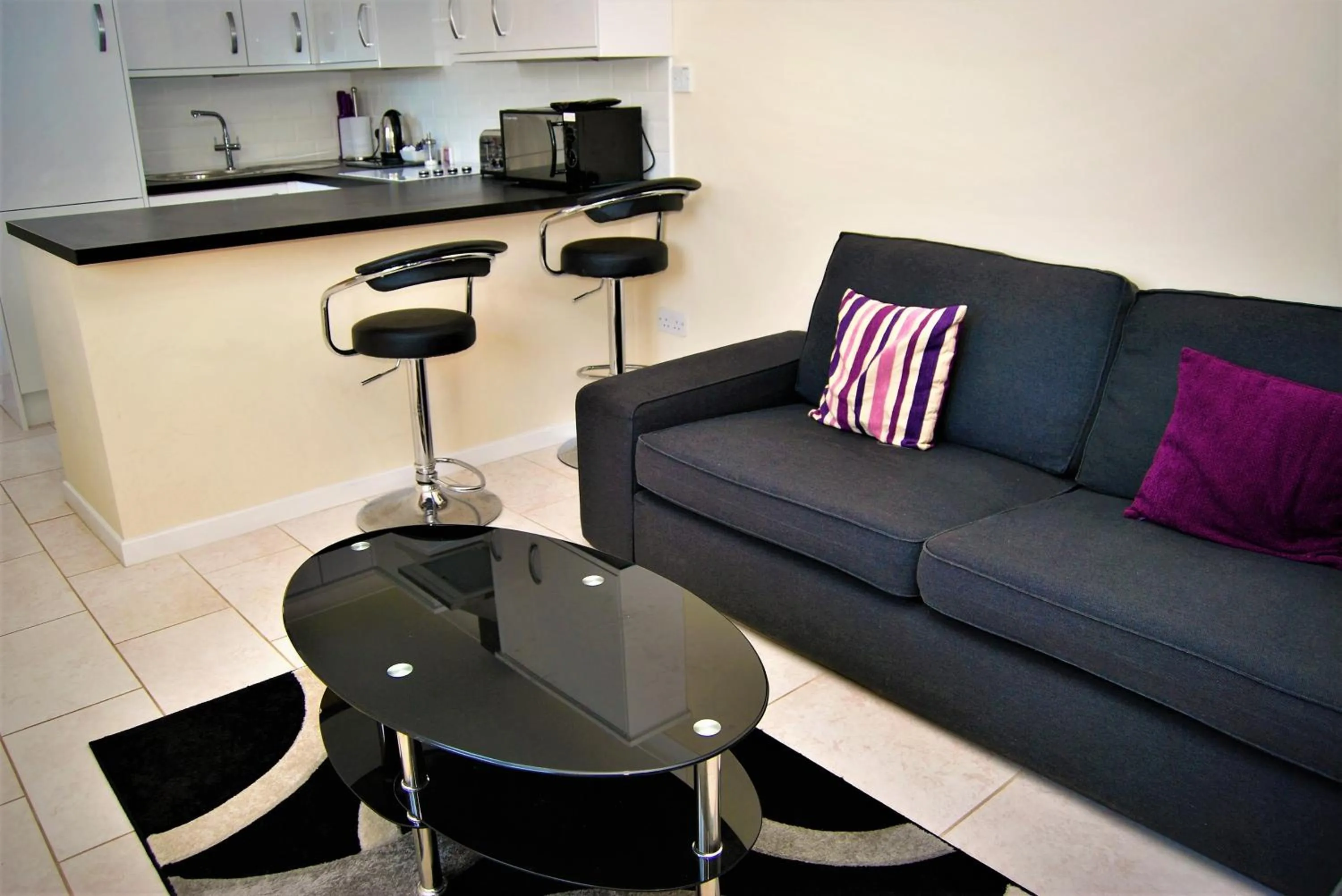 Seating area in The Old Schoolhouse Hotel