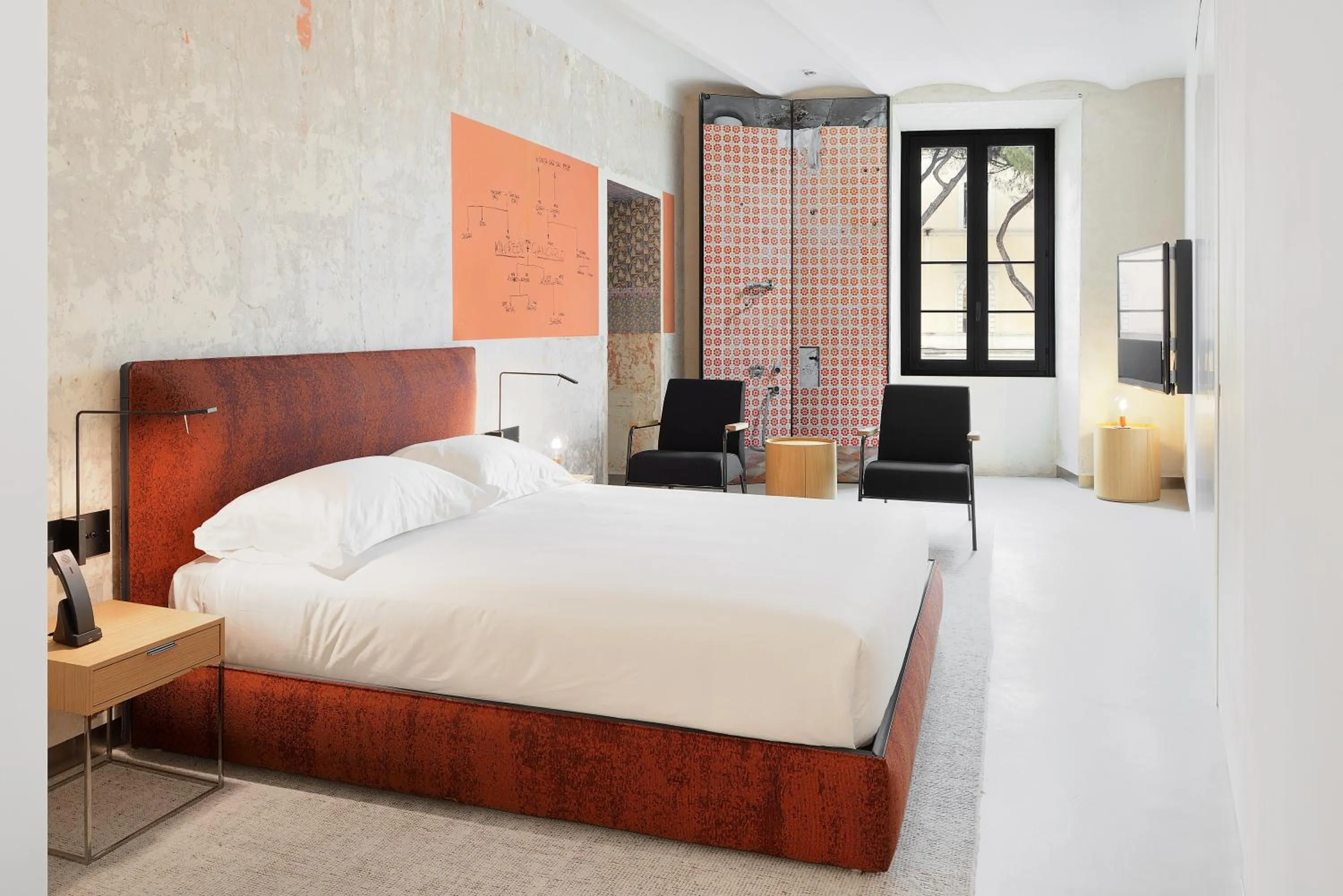 Bedroom, Bed in Rhinoceros