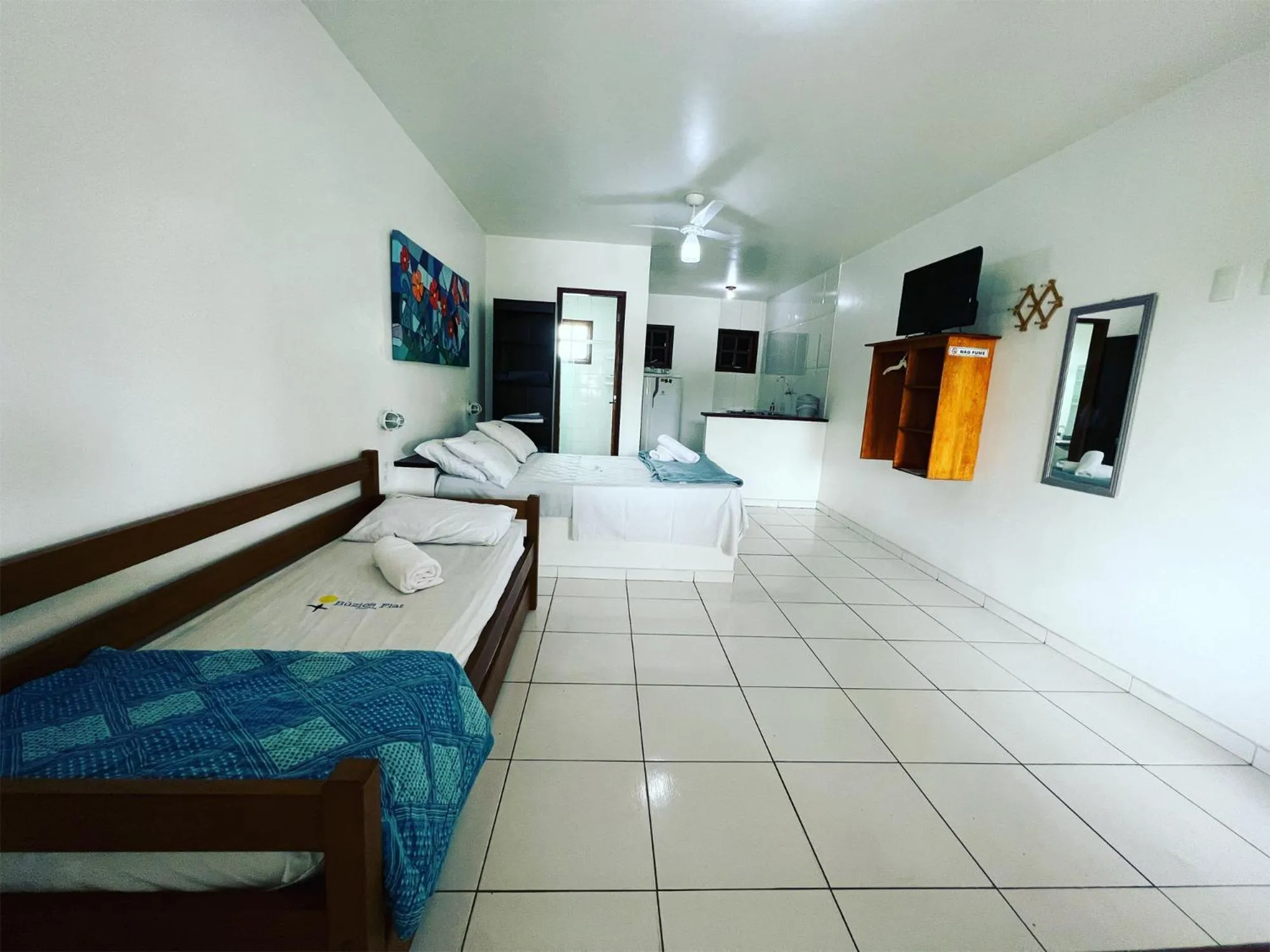 Bed in Búzios Flat Pousada