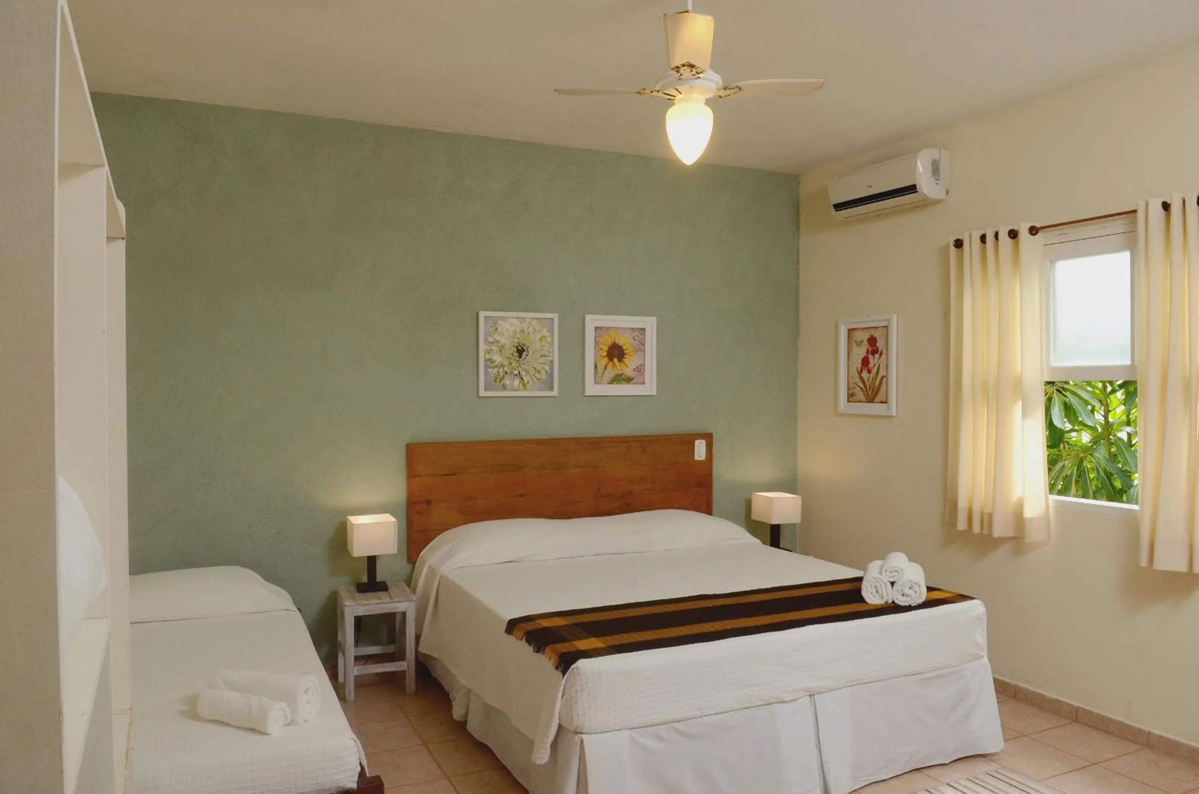 Bed in Pousada Villa Maritima