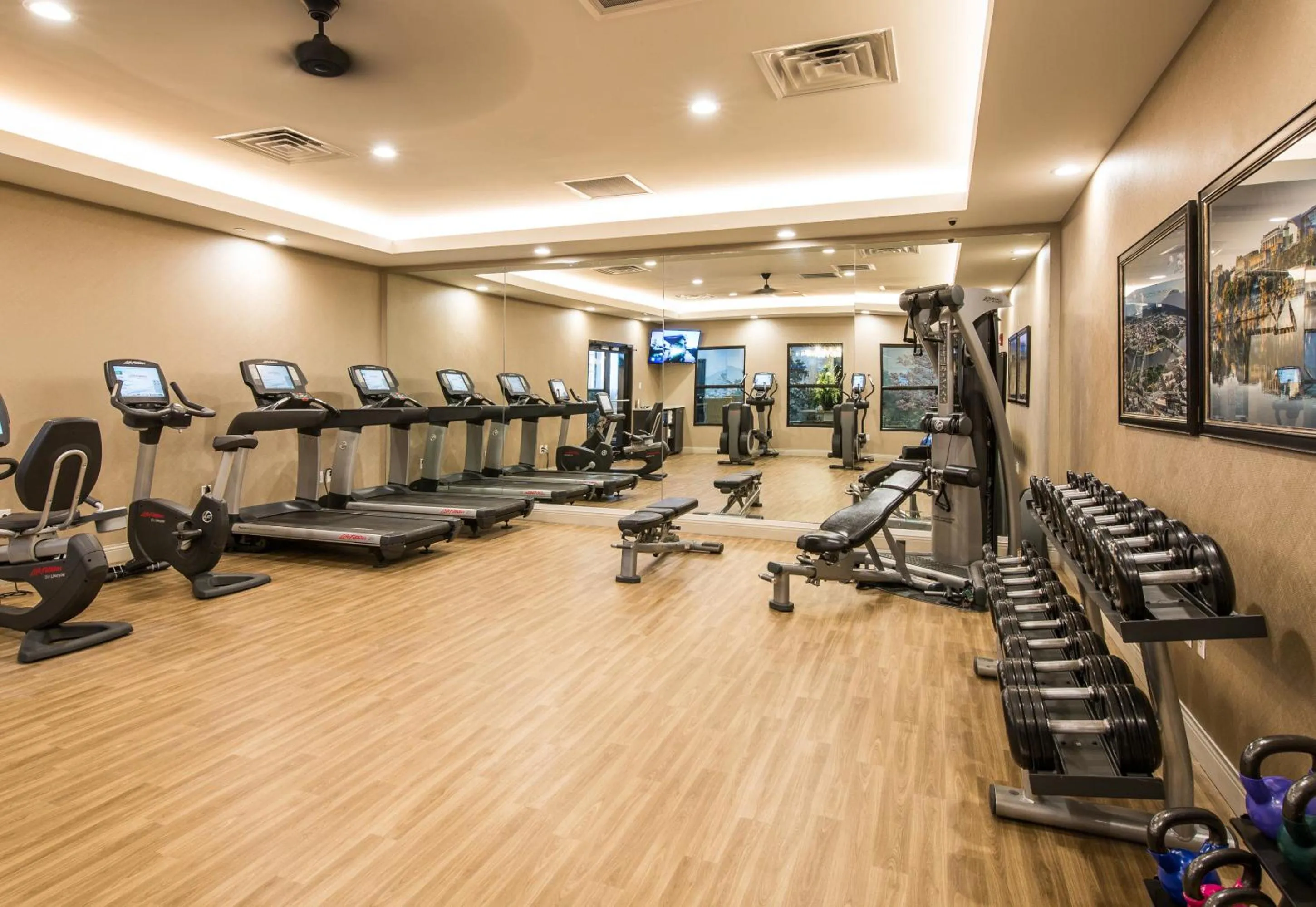 Fitness centre/facilities in The Read House Hotel