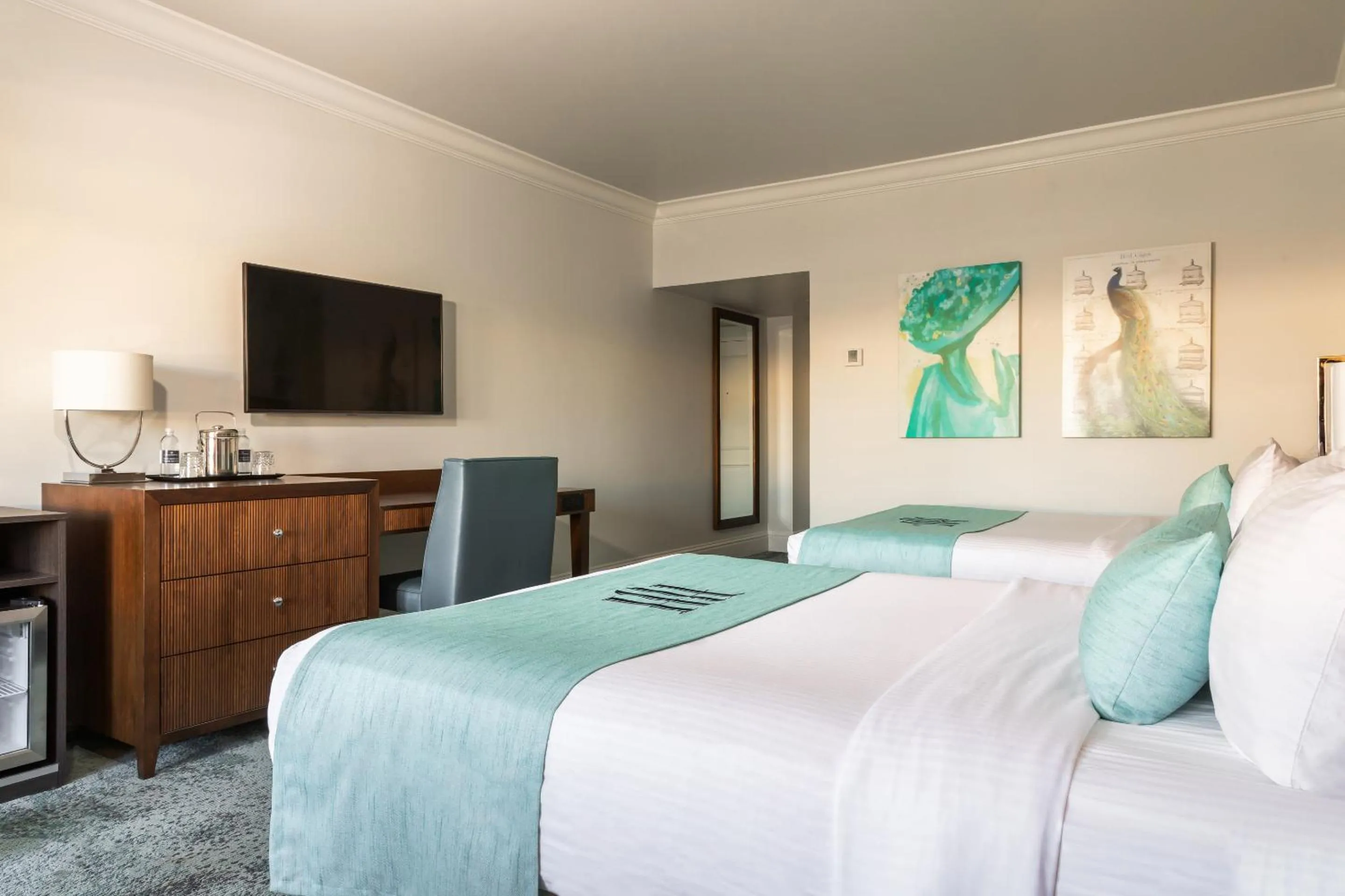 Bed in The Read House Hotel