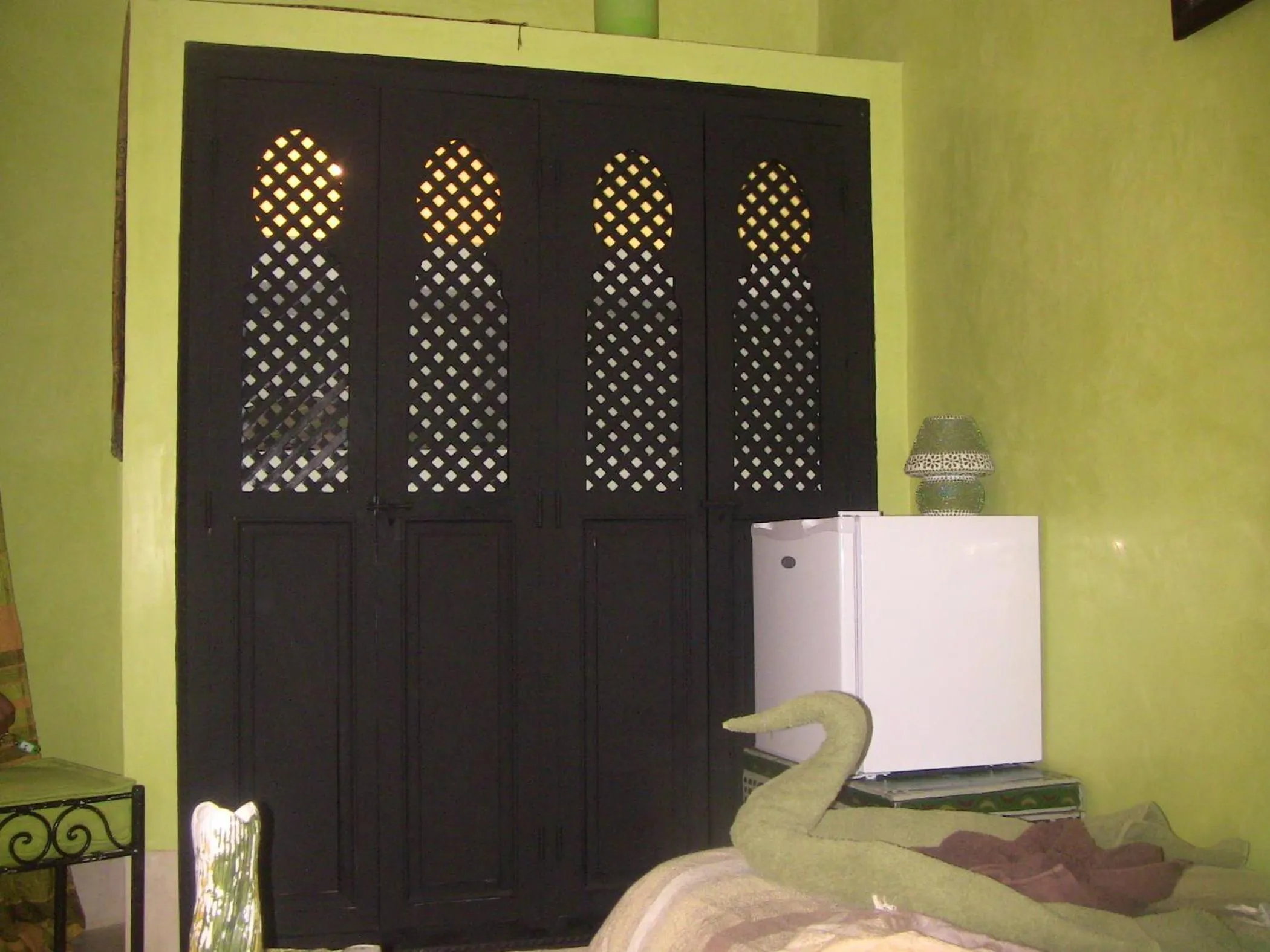 Seating area in Riad Minorisa