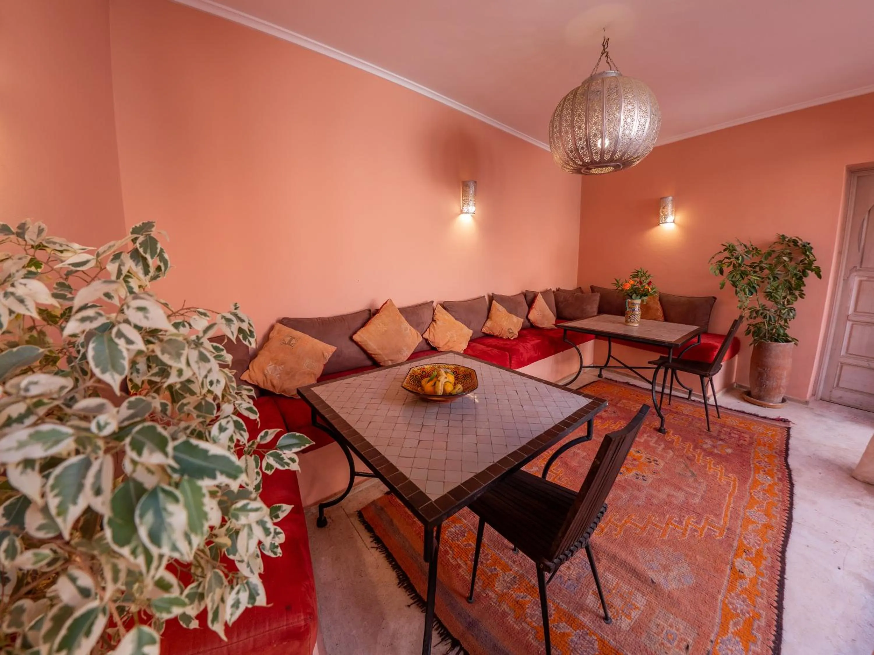 Living room in Riad Tahani